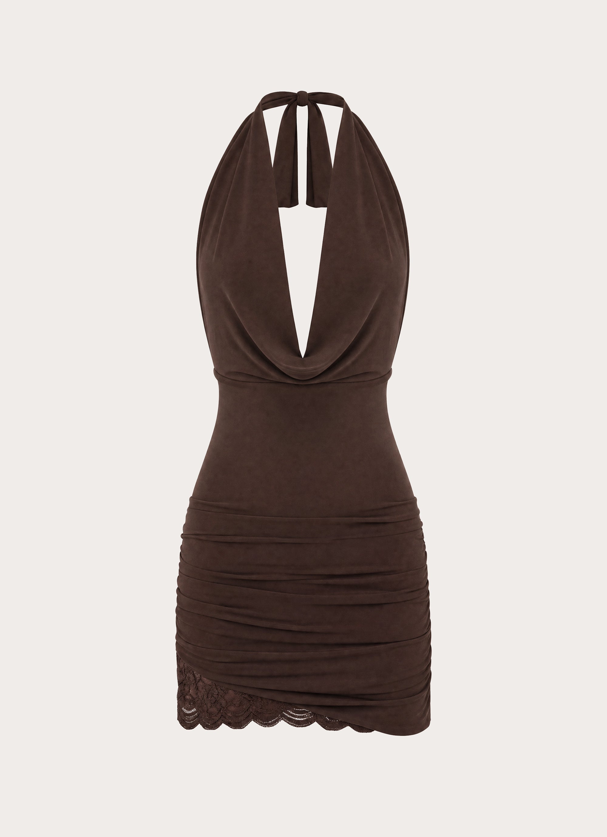 Jessika Mini Dress - Chocolate