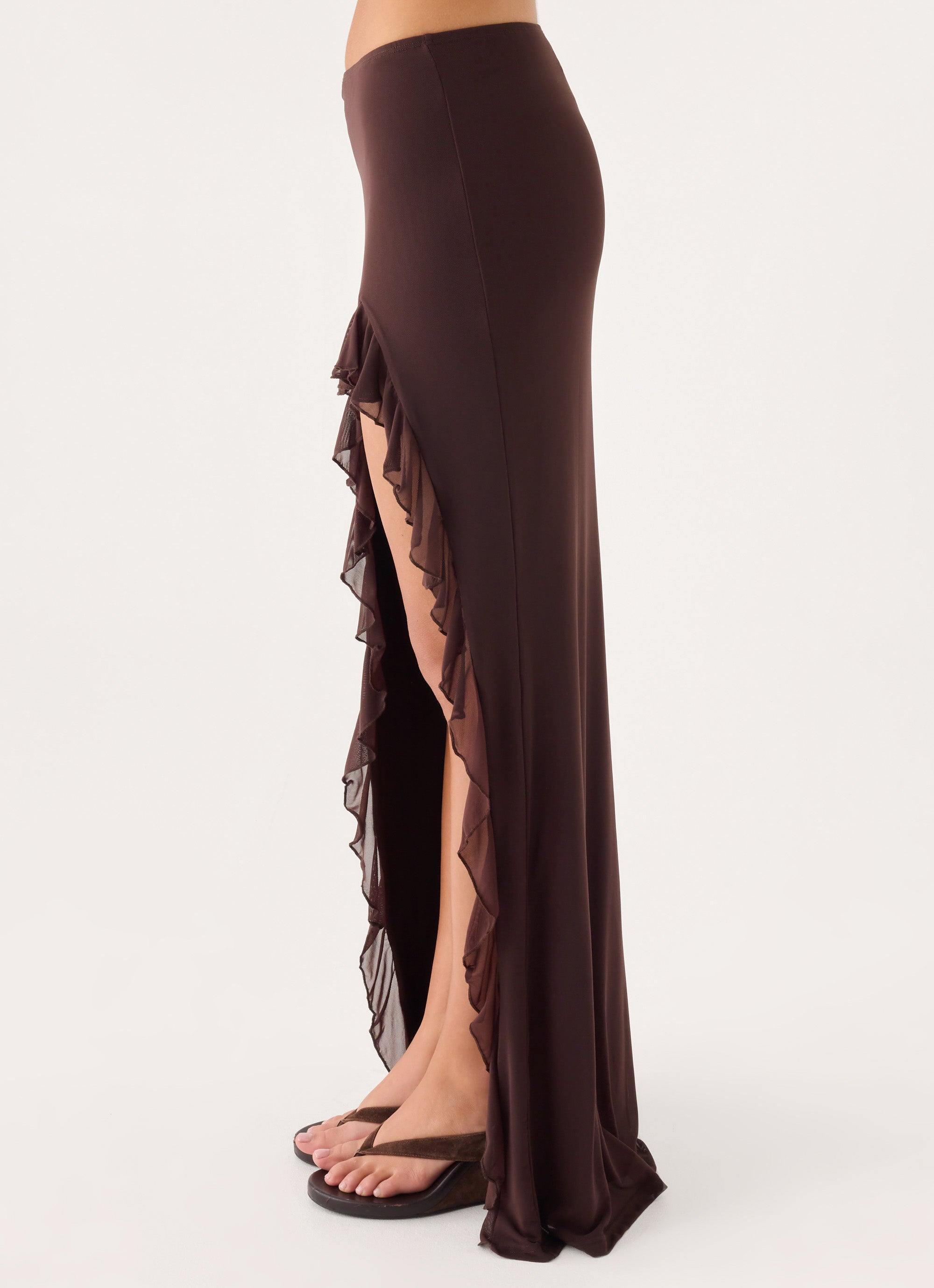 Joosal Maxi Skirt - Brown