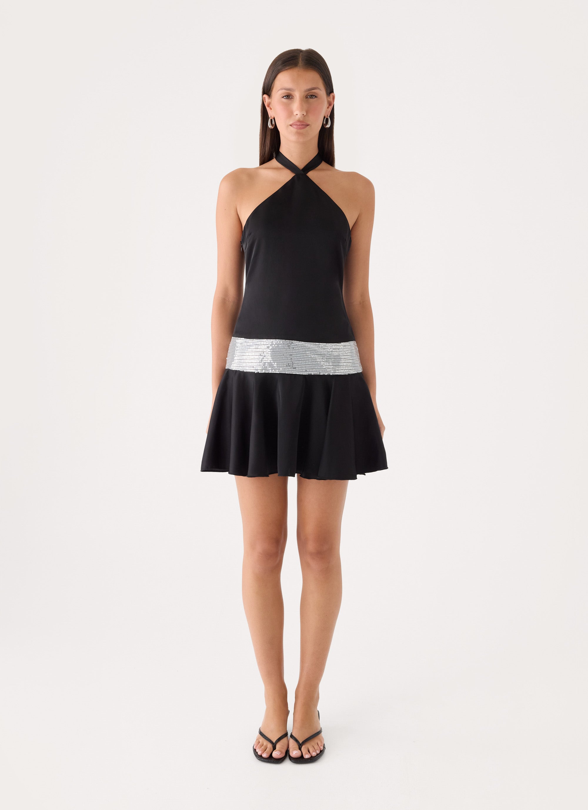 Kaelis Mini Dress - Black