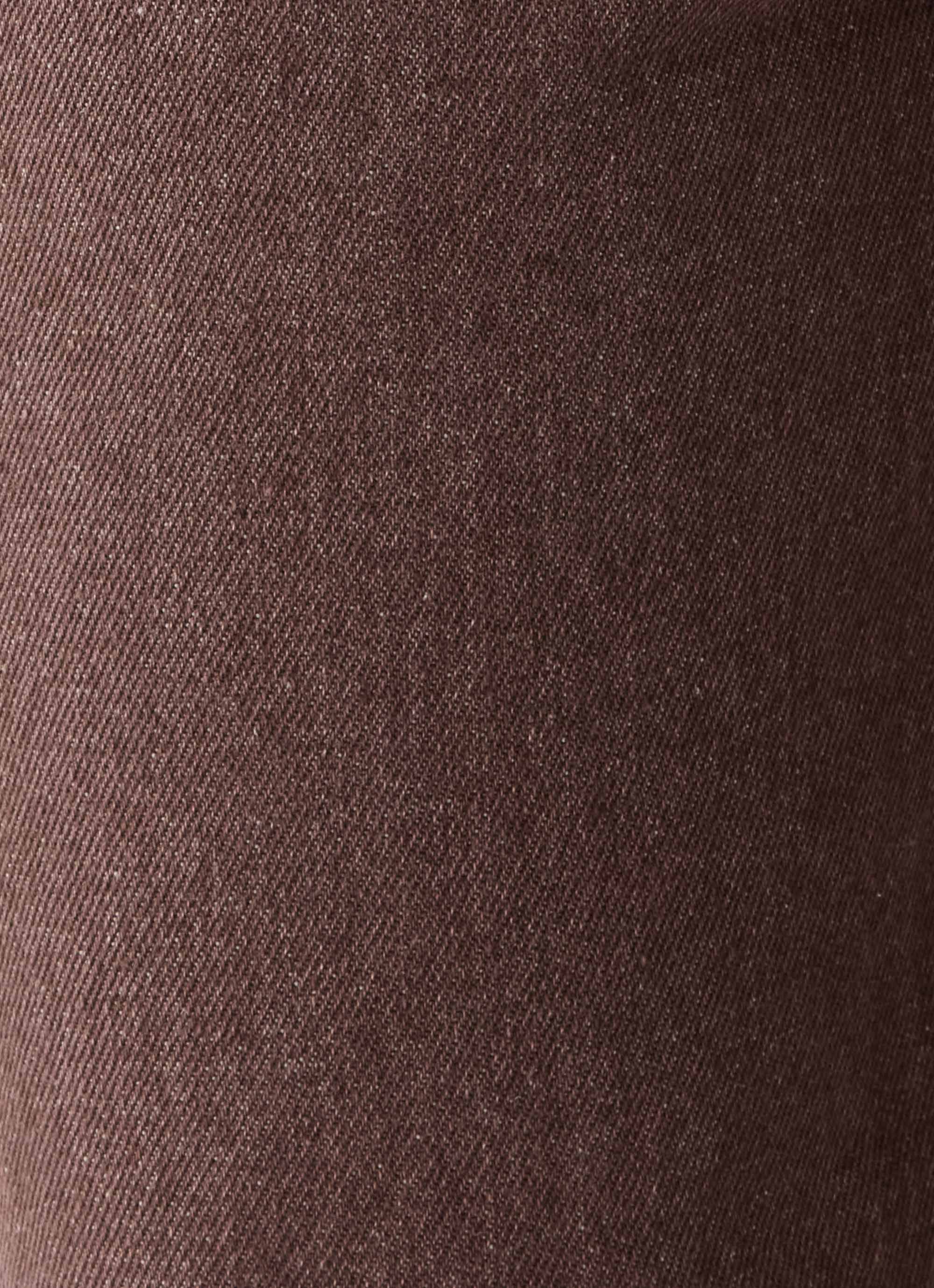 Karinta Straight Leg Denim Jeans - Chocolate