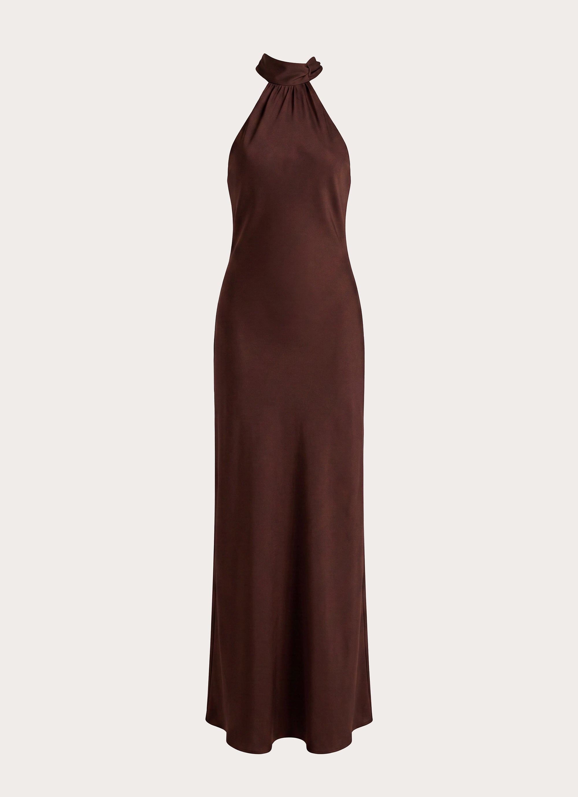 Keena Scarf Maxi Dress - Chocolate