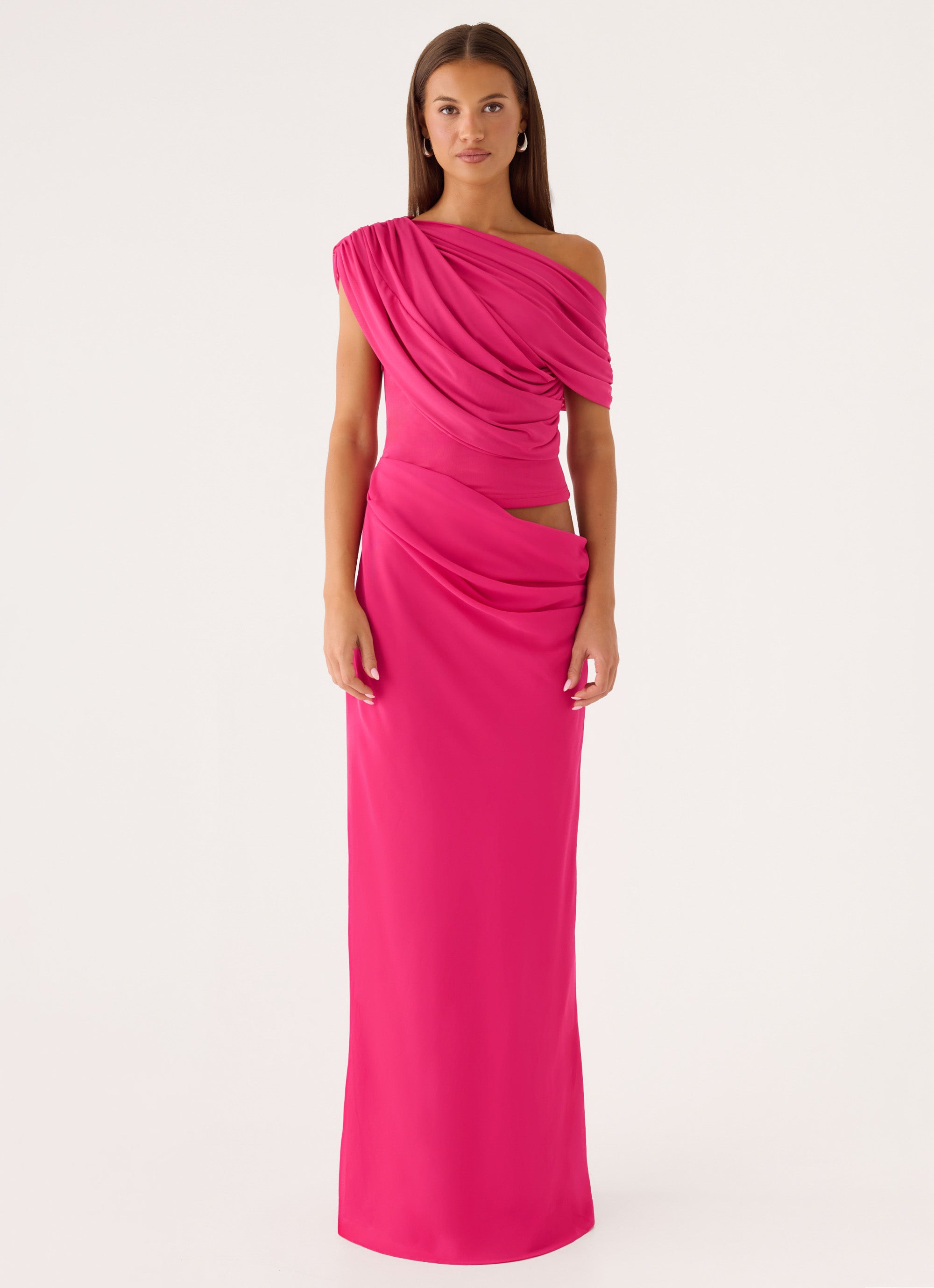 Kona Maxi Dress - Berry Kiss
