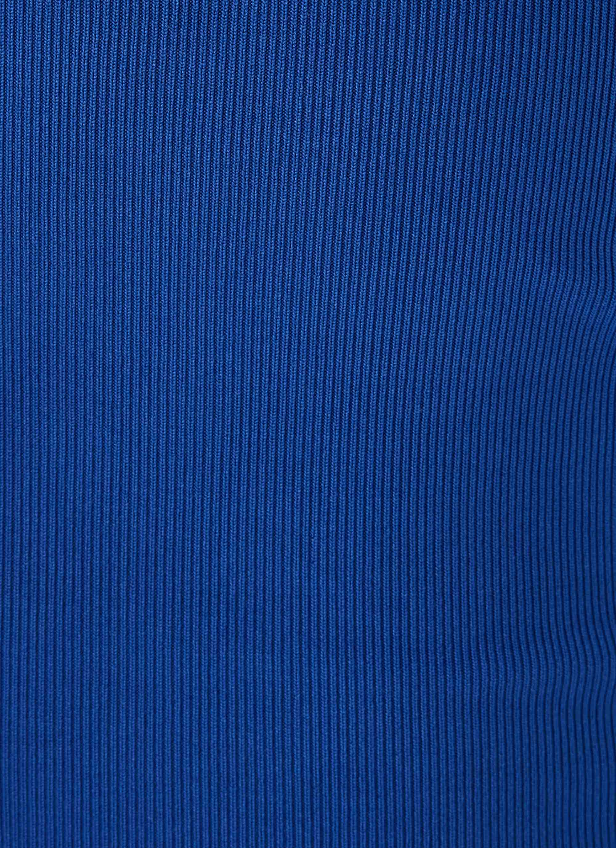 Lilou Shoulder Wrap Mini Dress - Blue