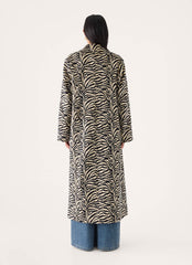 Lirena Fitted Zebra Coat - Zebra