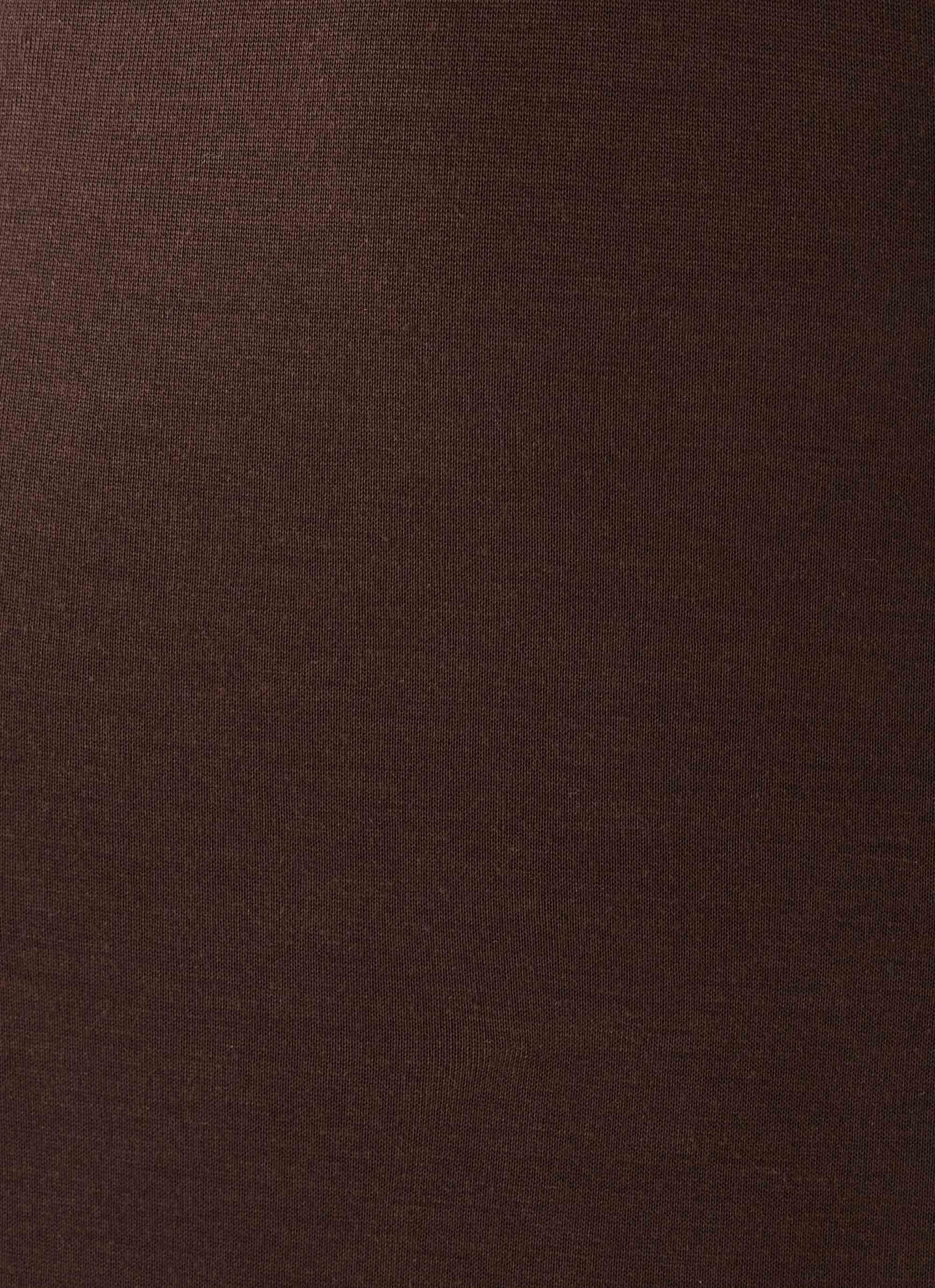 Lisandy Ruched Maxi Dress - Chocolate