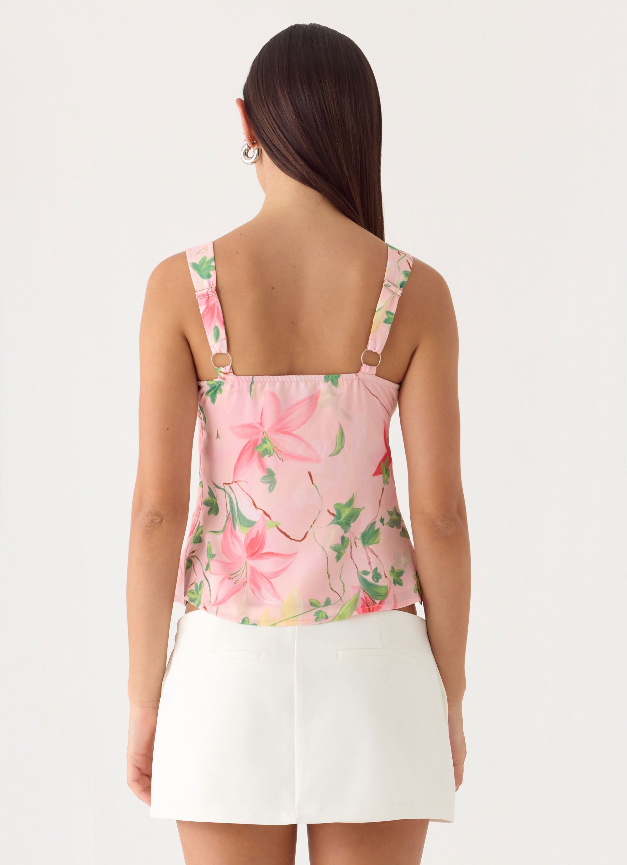 Loop Cami Top - Blooming Spring