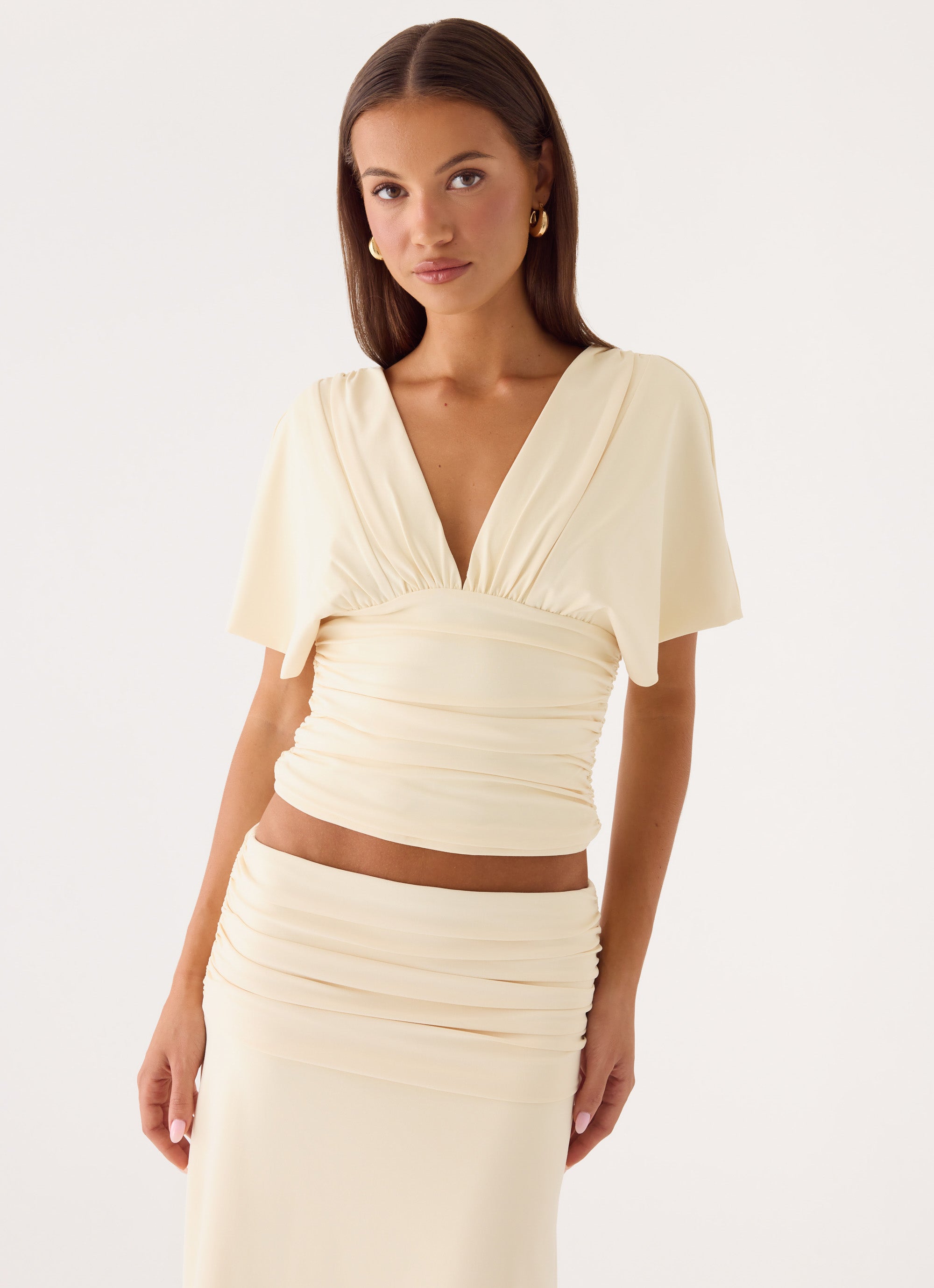 Lorelei Top - Soft Butter Yellow