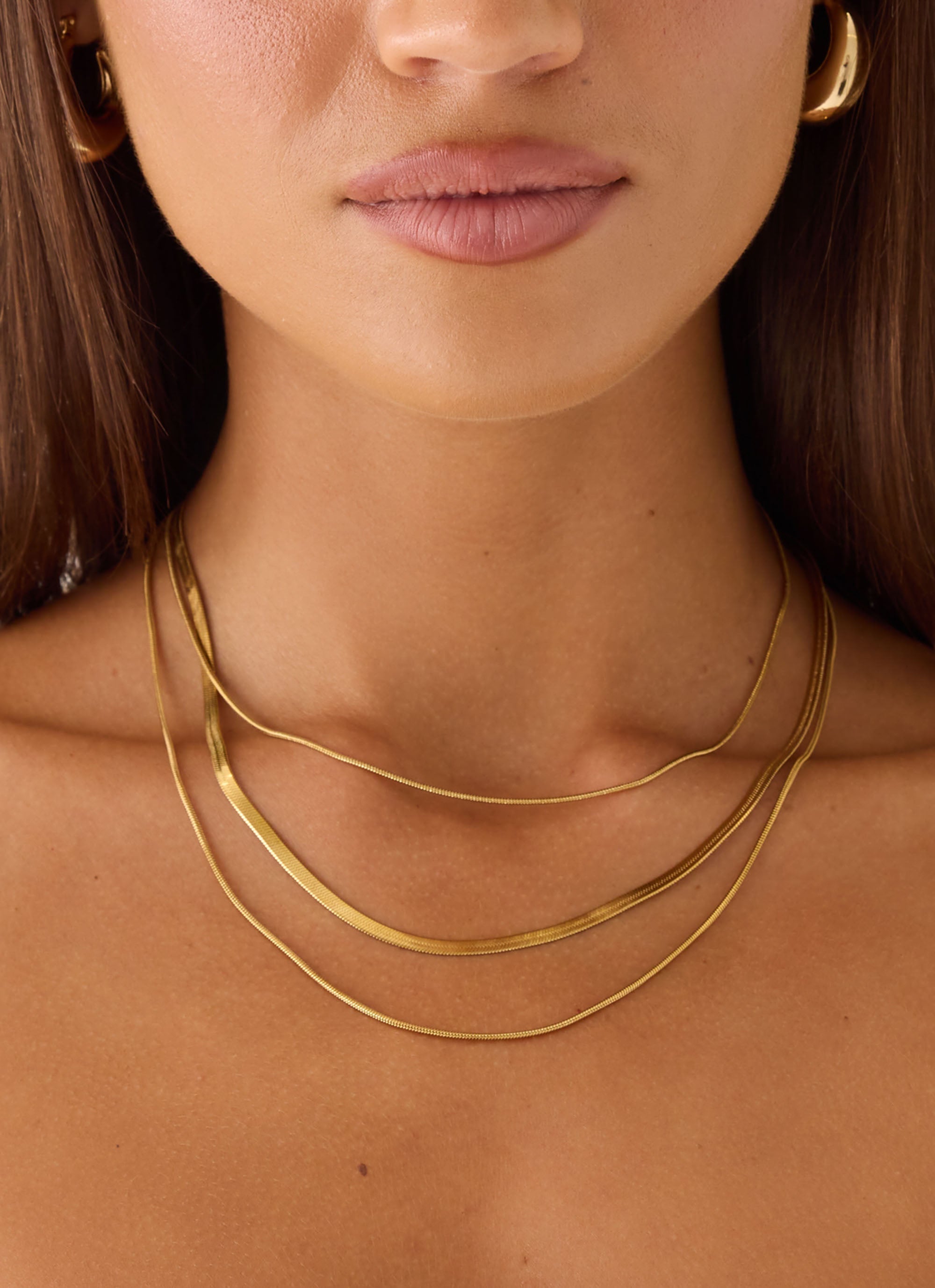 Love Veil Necklace - Gold