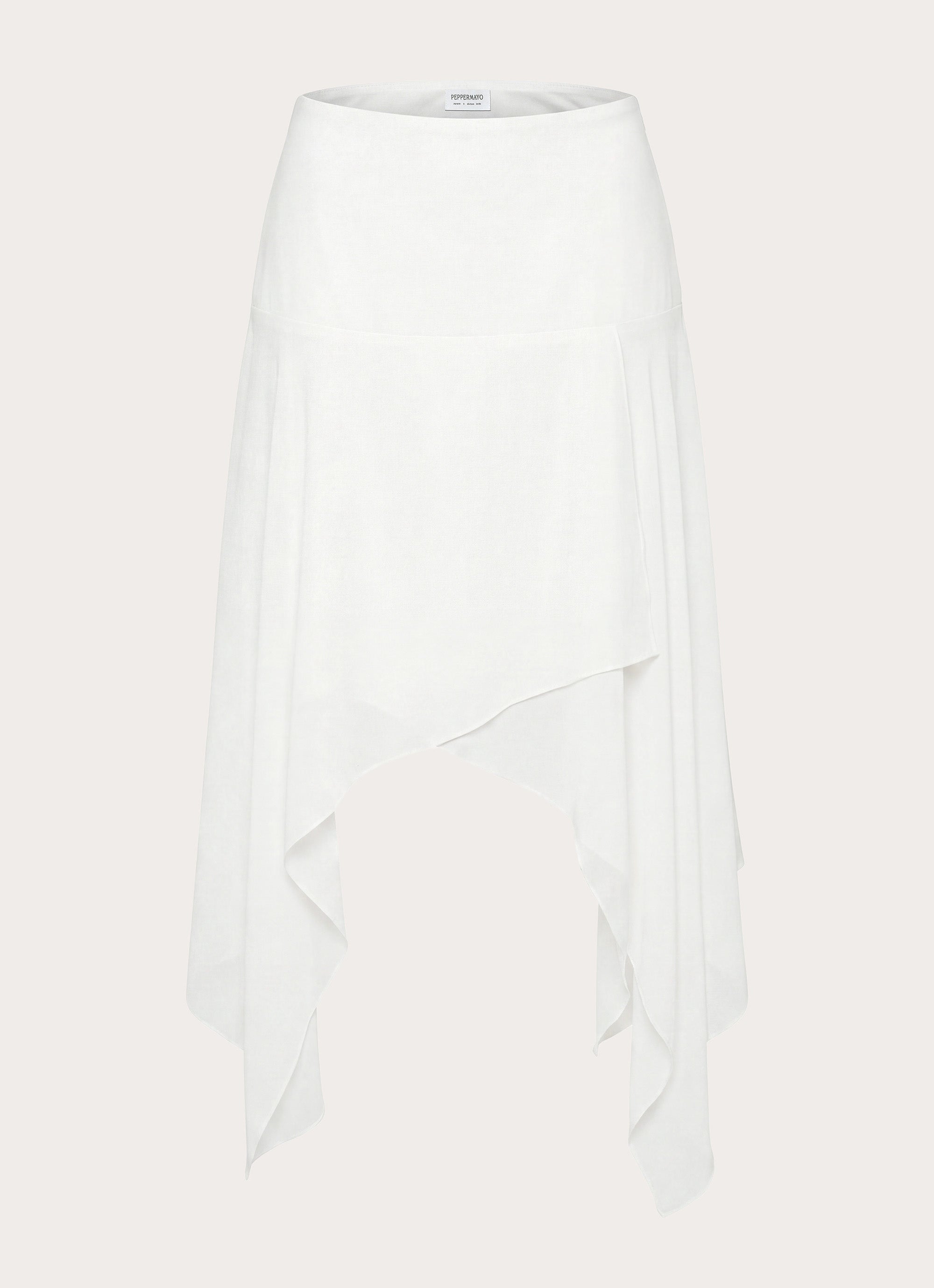 Madi Midi Skirt - White