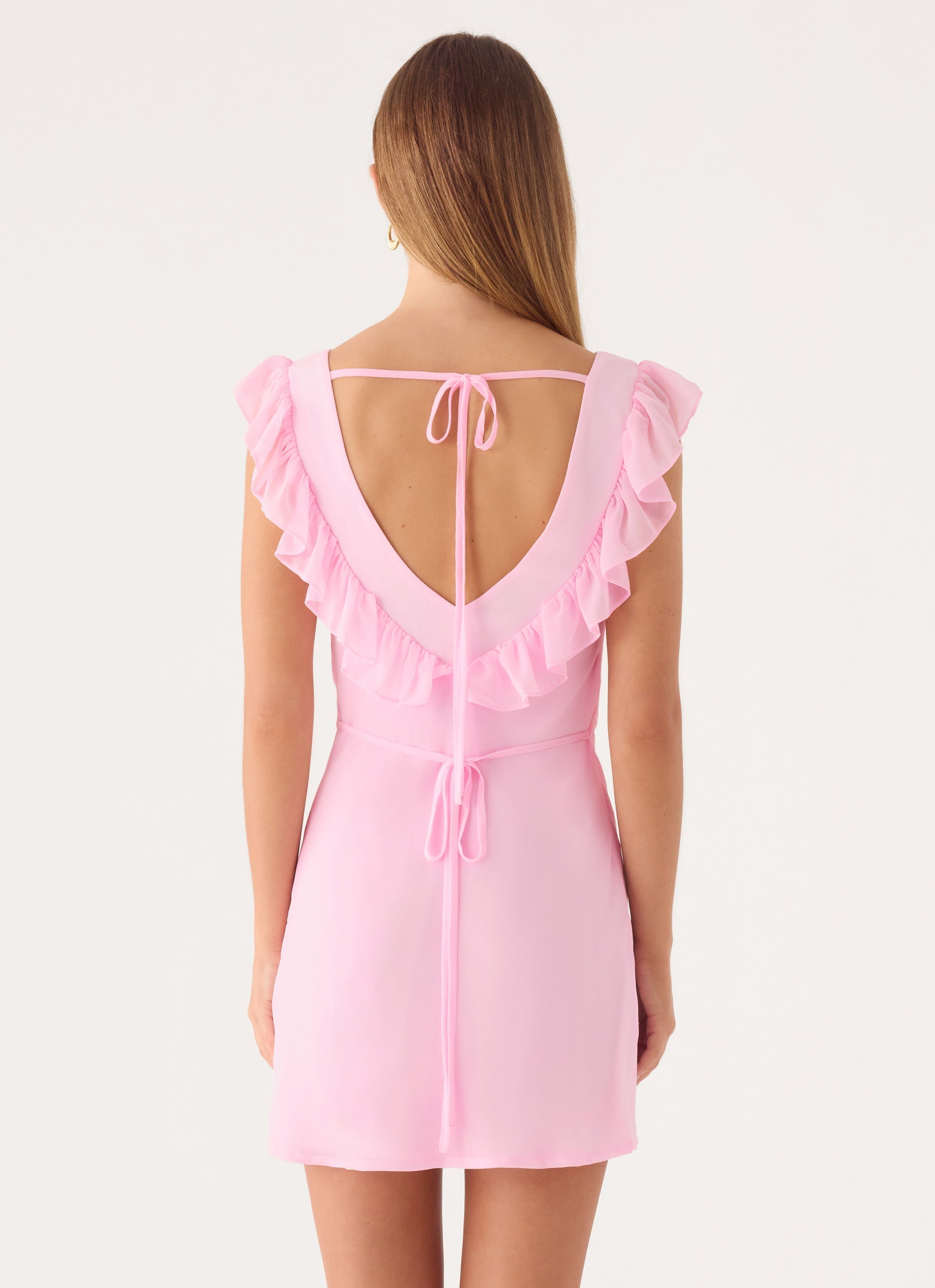 Malina Mini Dress - Pink