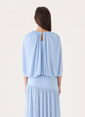 Nilima Draped Top - Blue
