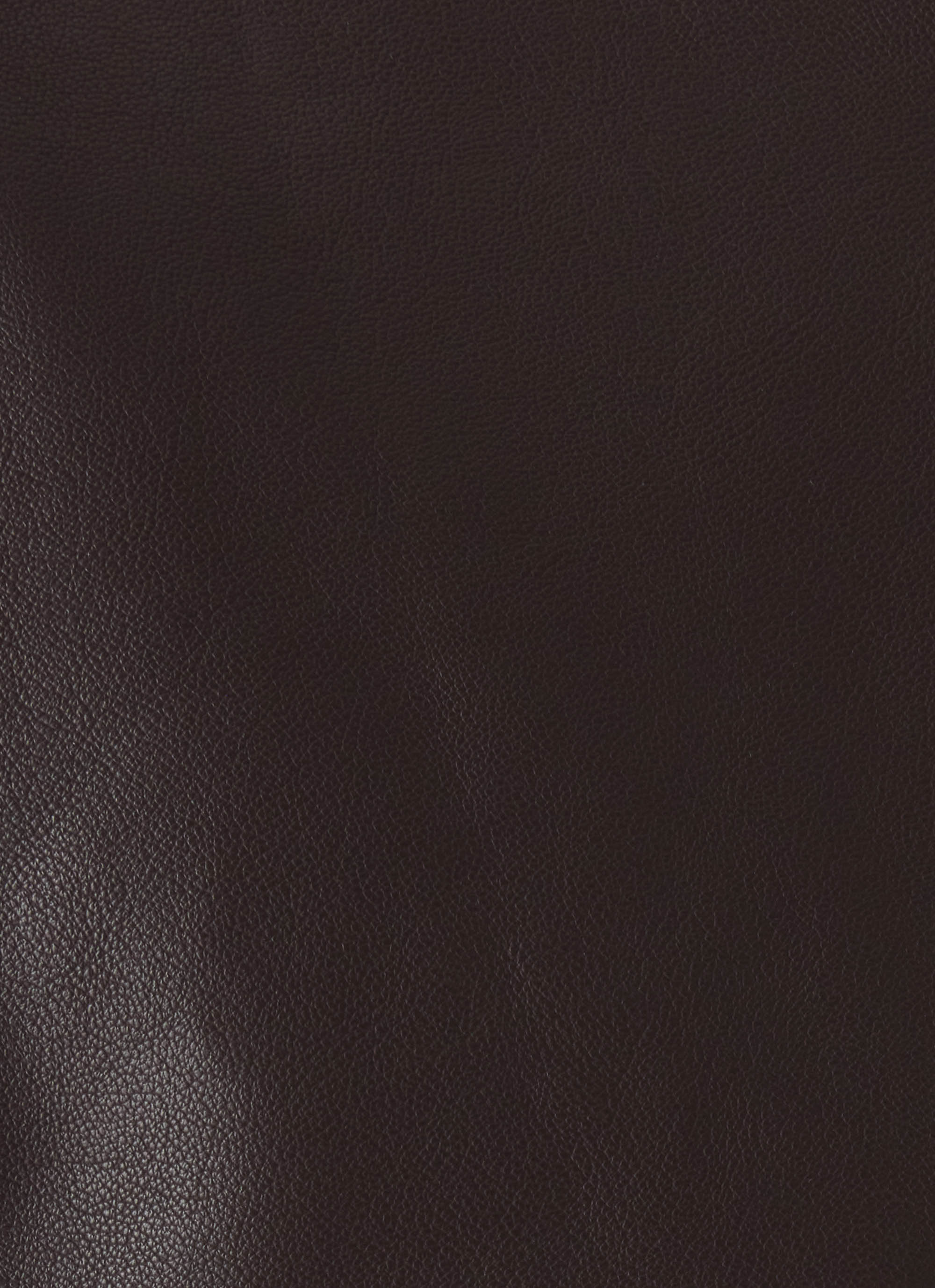 Nirado PU Mini Shorts - Chocolate
