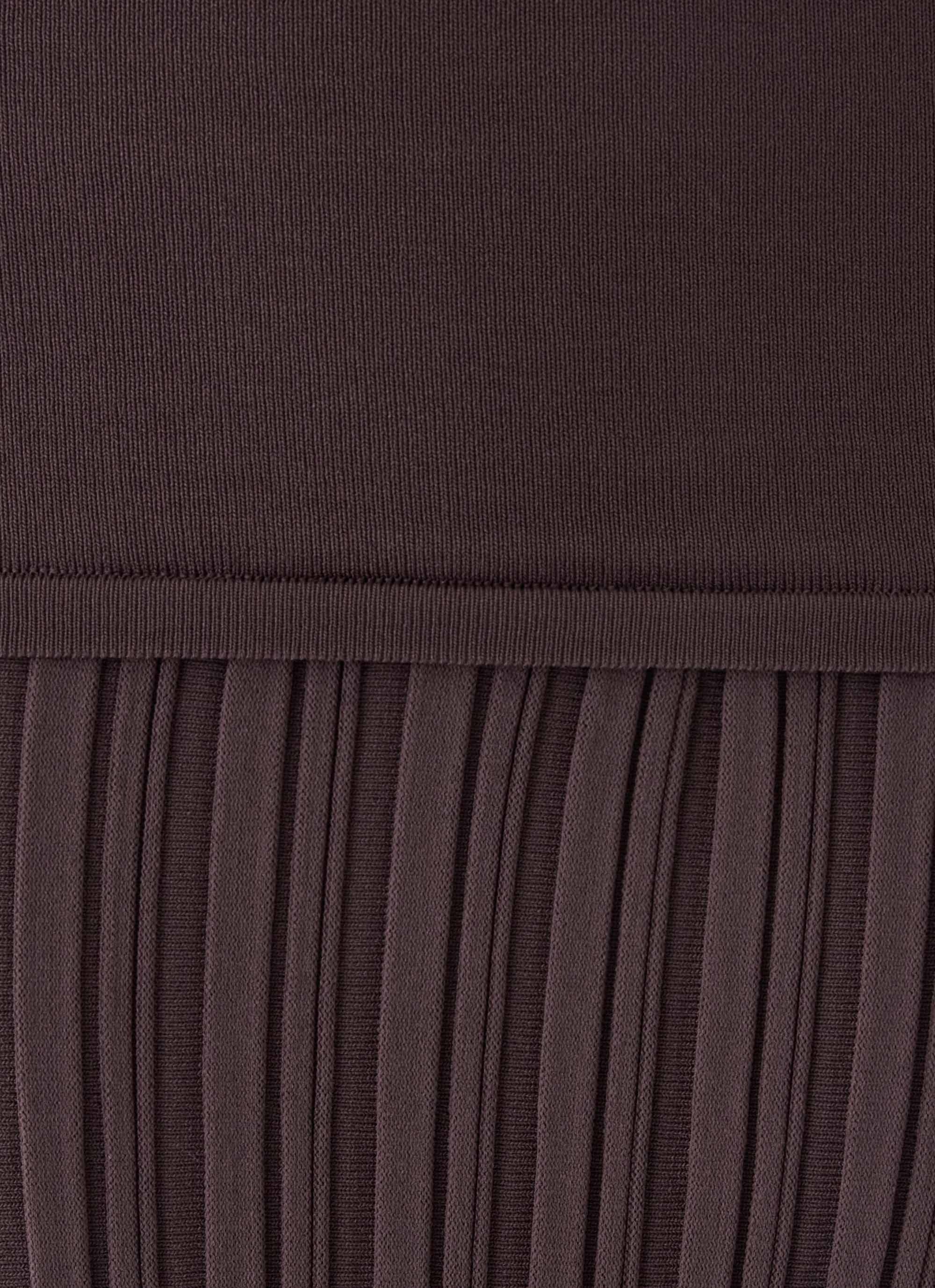 Otillie Knit Maxi Dress - Chocolate