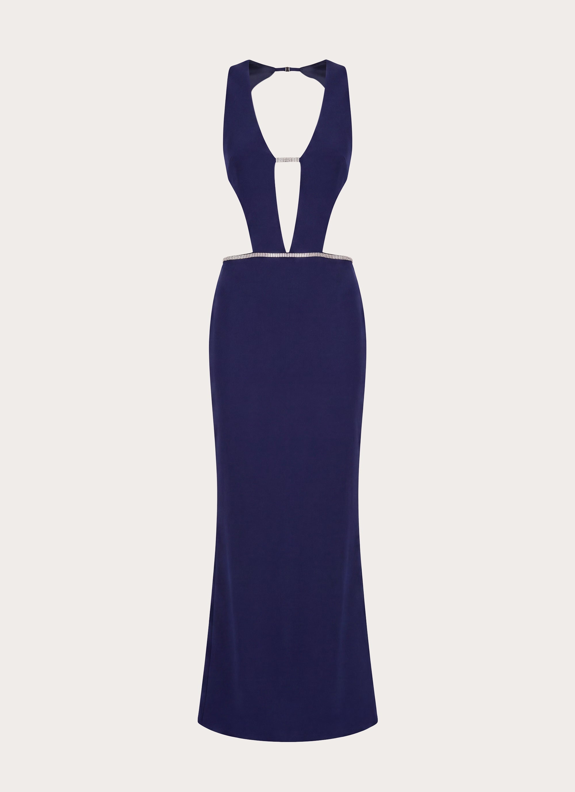 Paloma Cut Out Maxi Dress - Navy