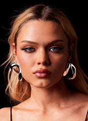 Fast Forward Earrings - Silver