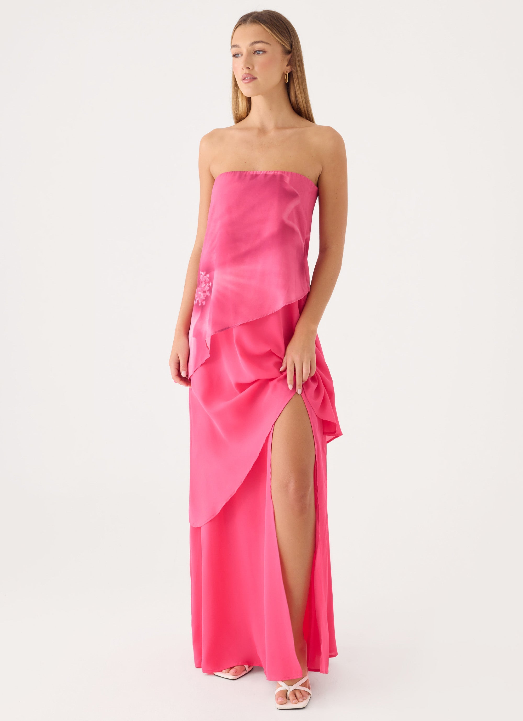 Persuasive Maxi Dress - Coral