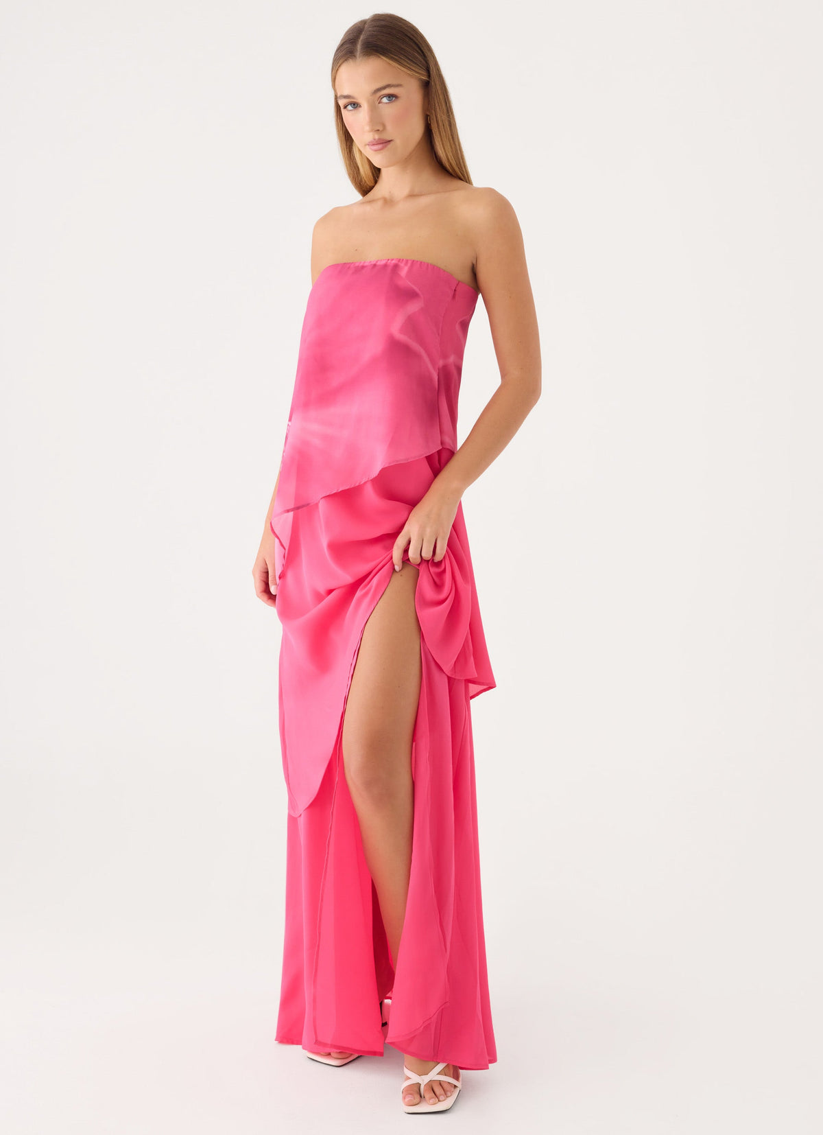 Persuasive Maxi Dress - Coral