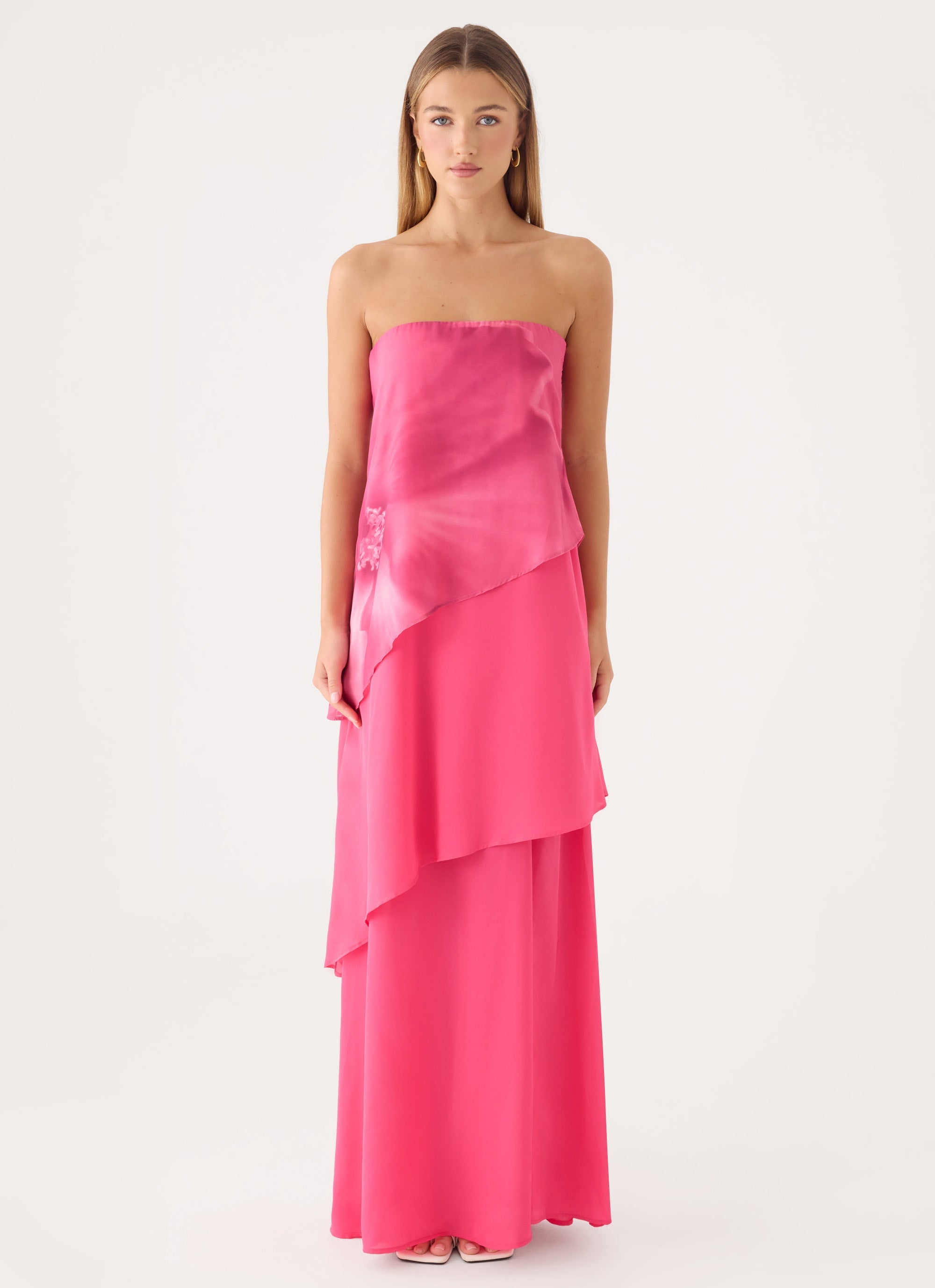 Persuasive Maxi Dress - Coral