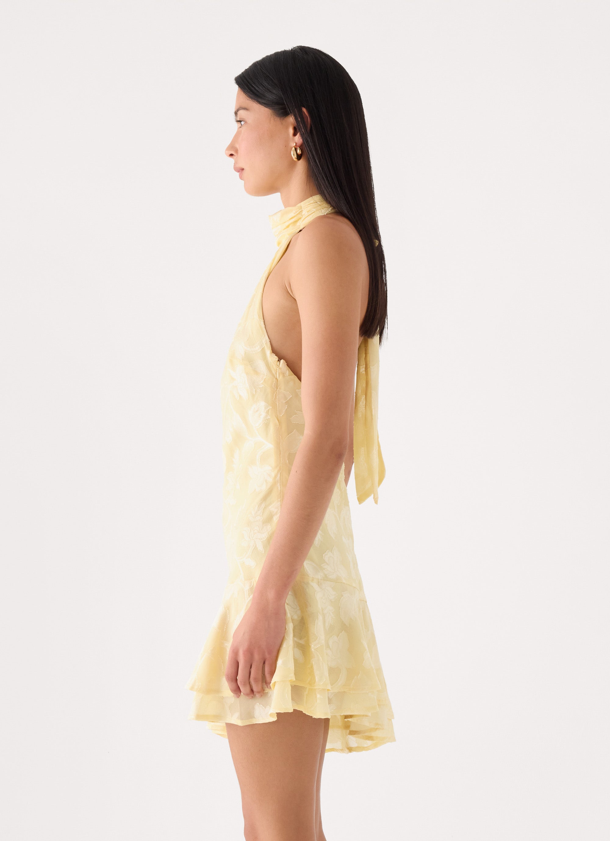 Recents Mini Dress - Yellow