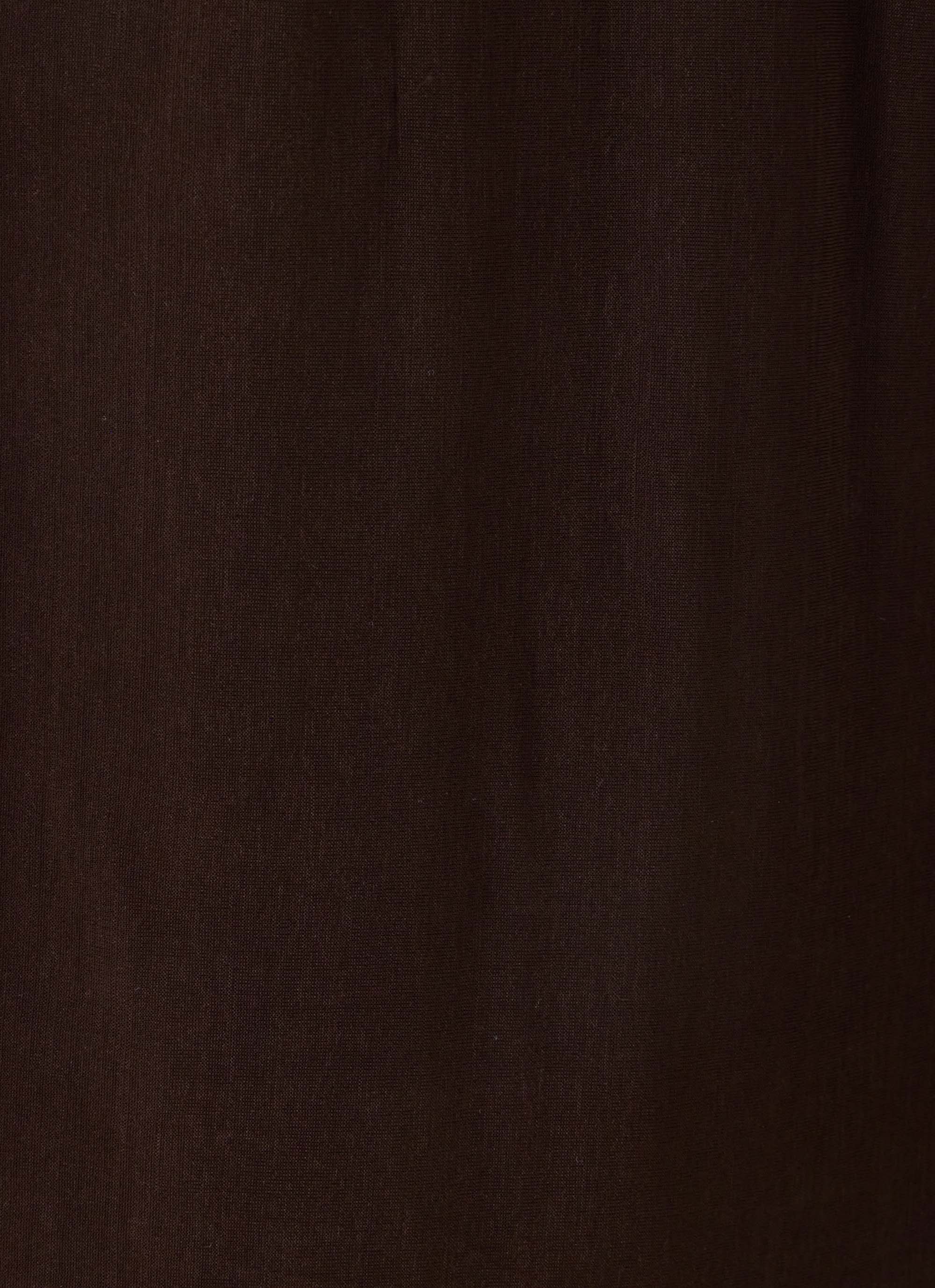 Riyan Waist Scarf Pant - Chocolate