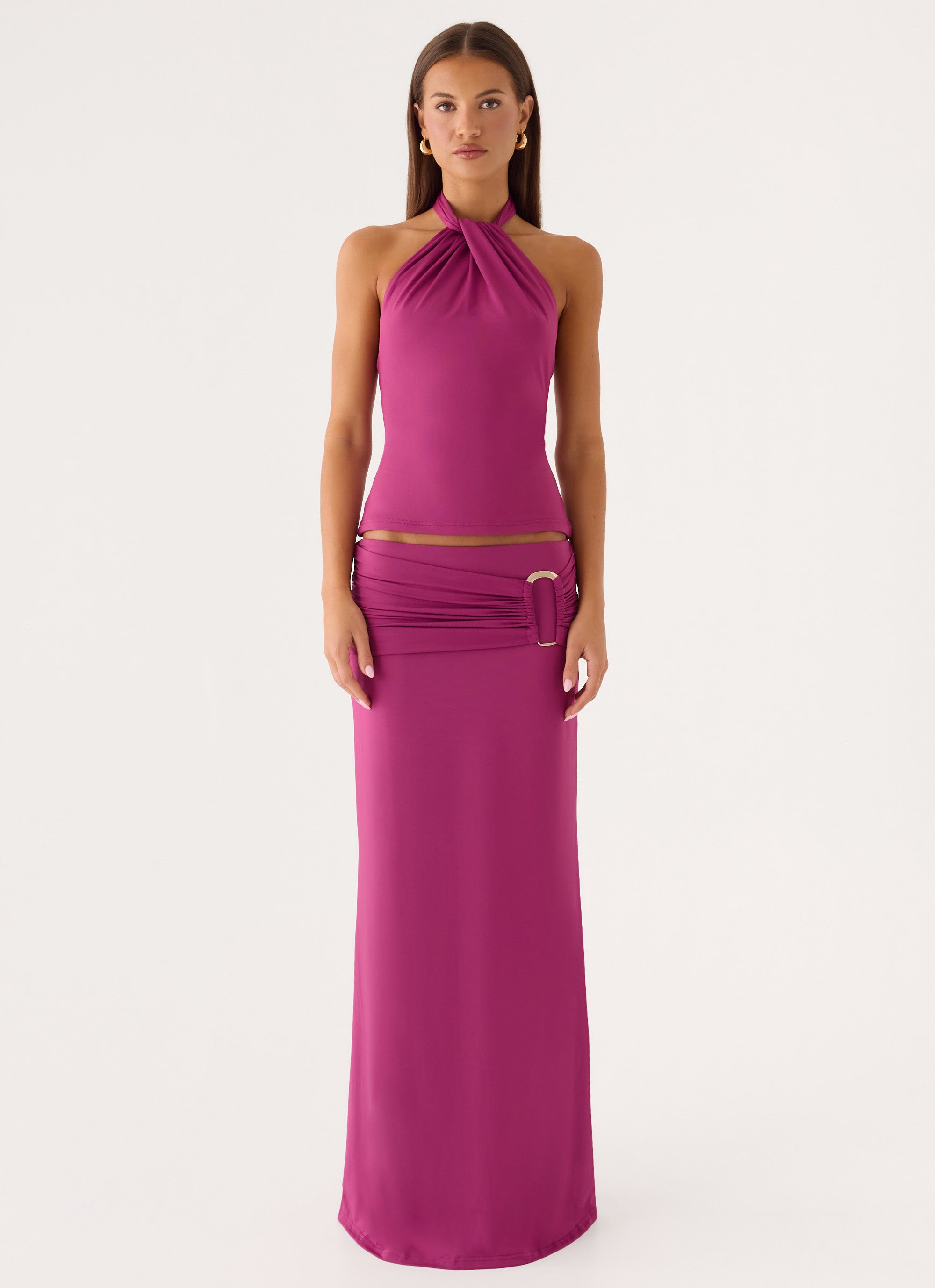 Rosanna Top - Plum