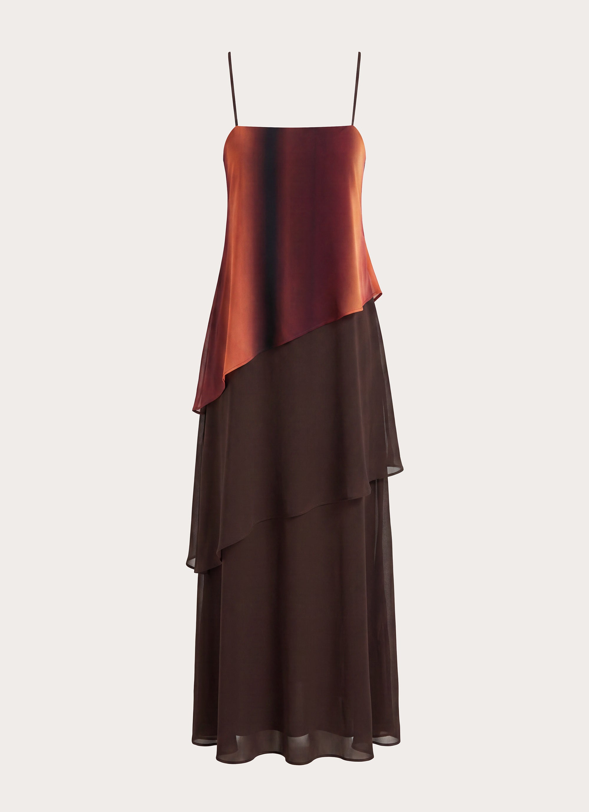 Ruesella Maxi Dress - Brown
