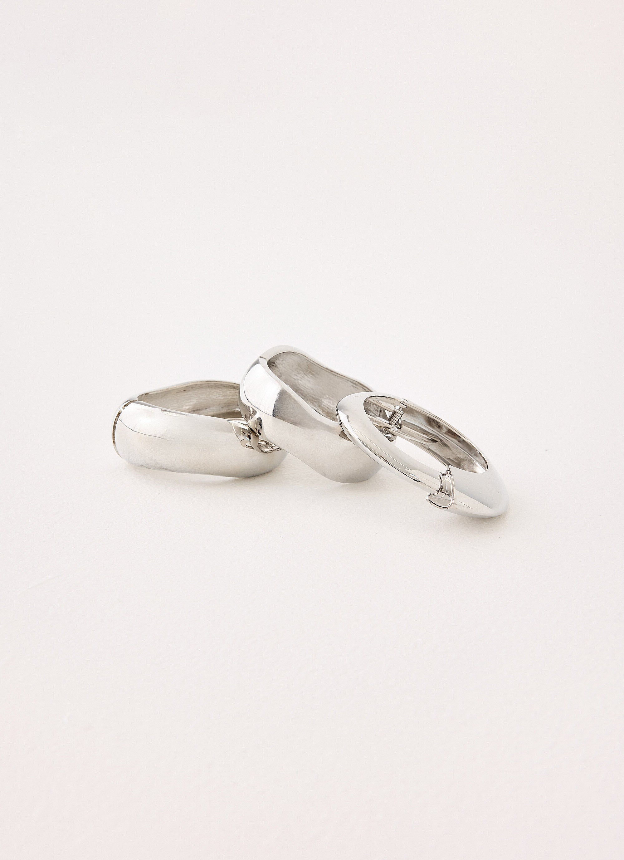 Rule Breaker Bracelets - Silver