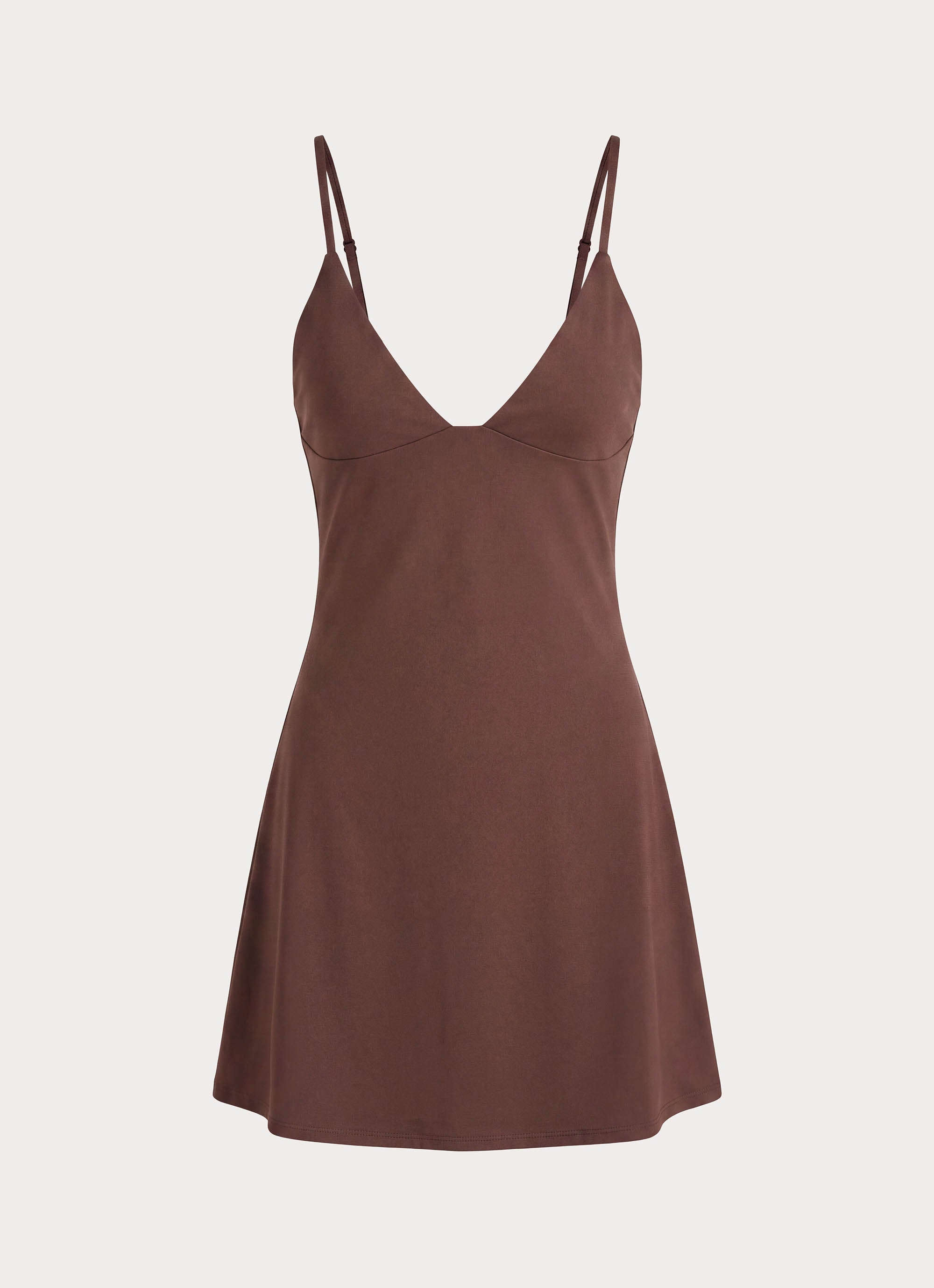 Savanah Mini Dress - Chocolate