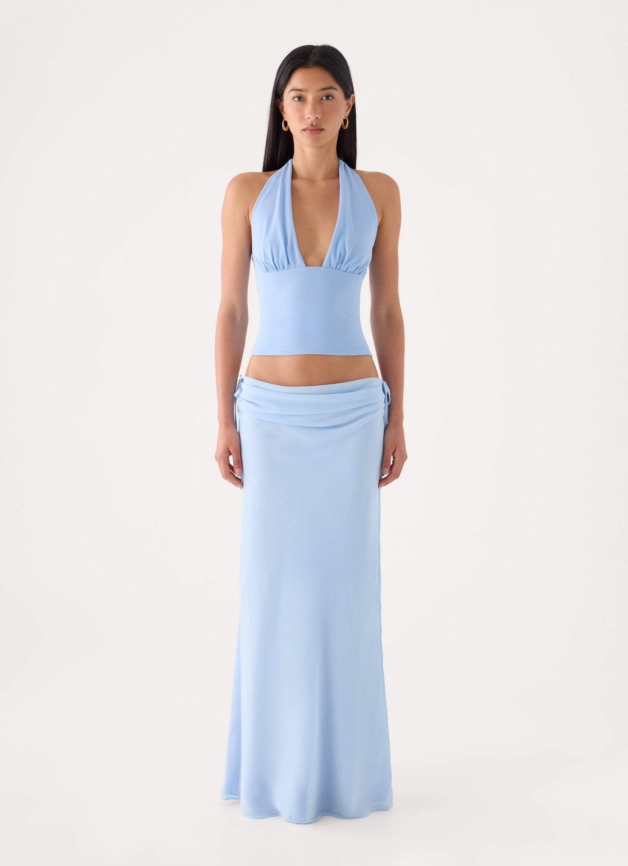Selesa Halter Top - Blue
