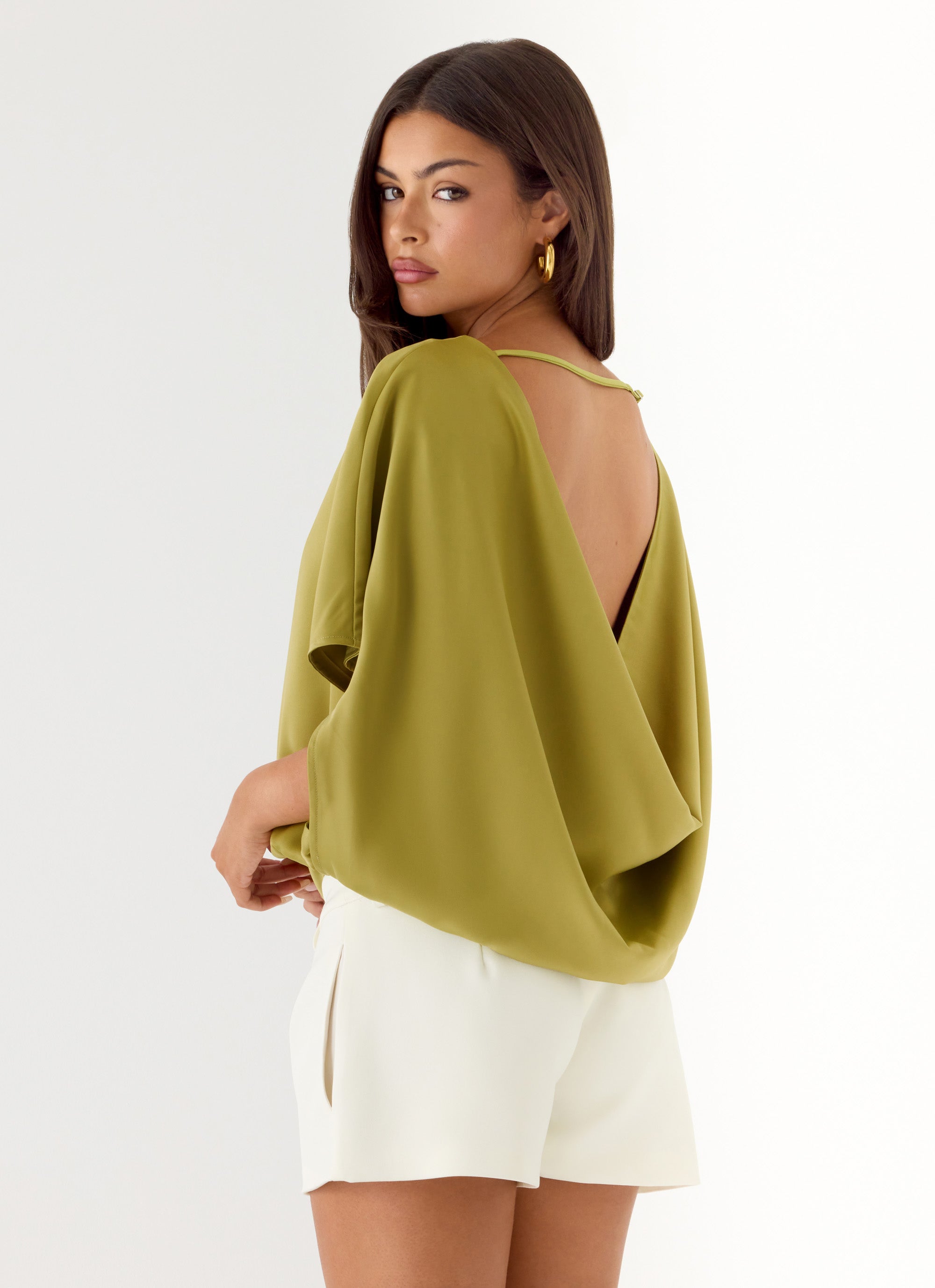 Serena Top - Fern Green