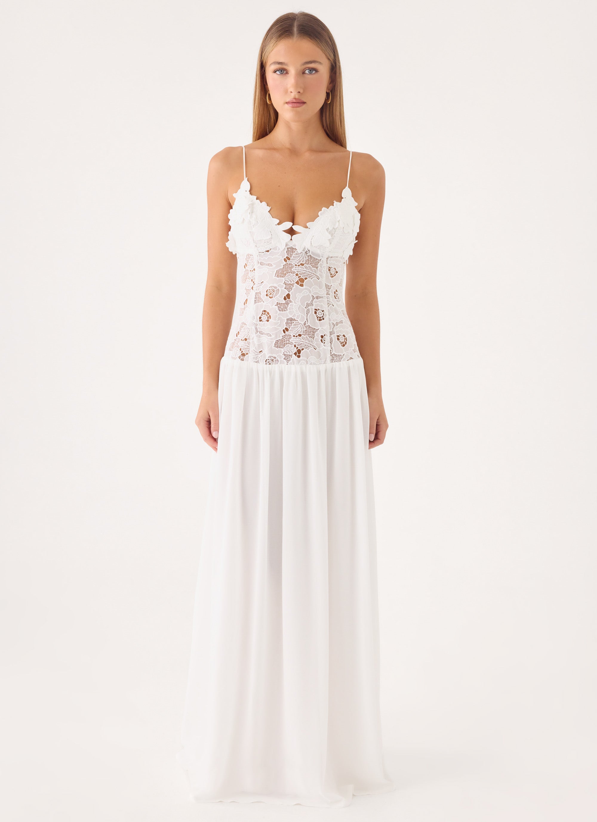 Shooting Love Maxi Dress - White