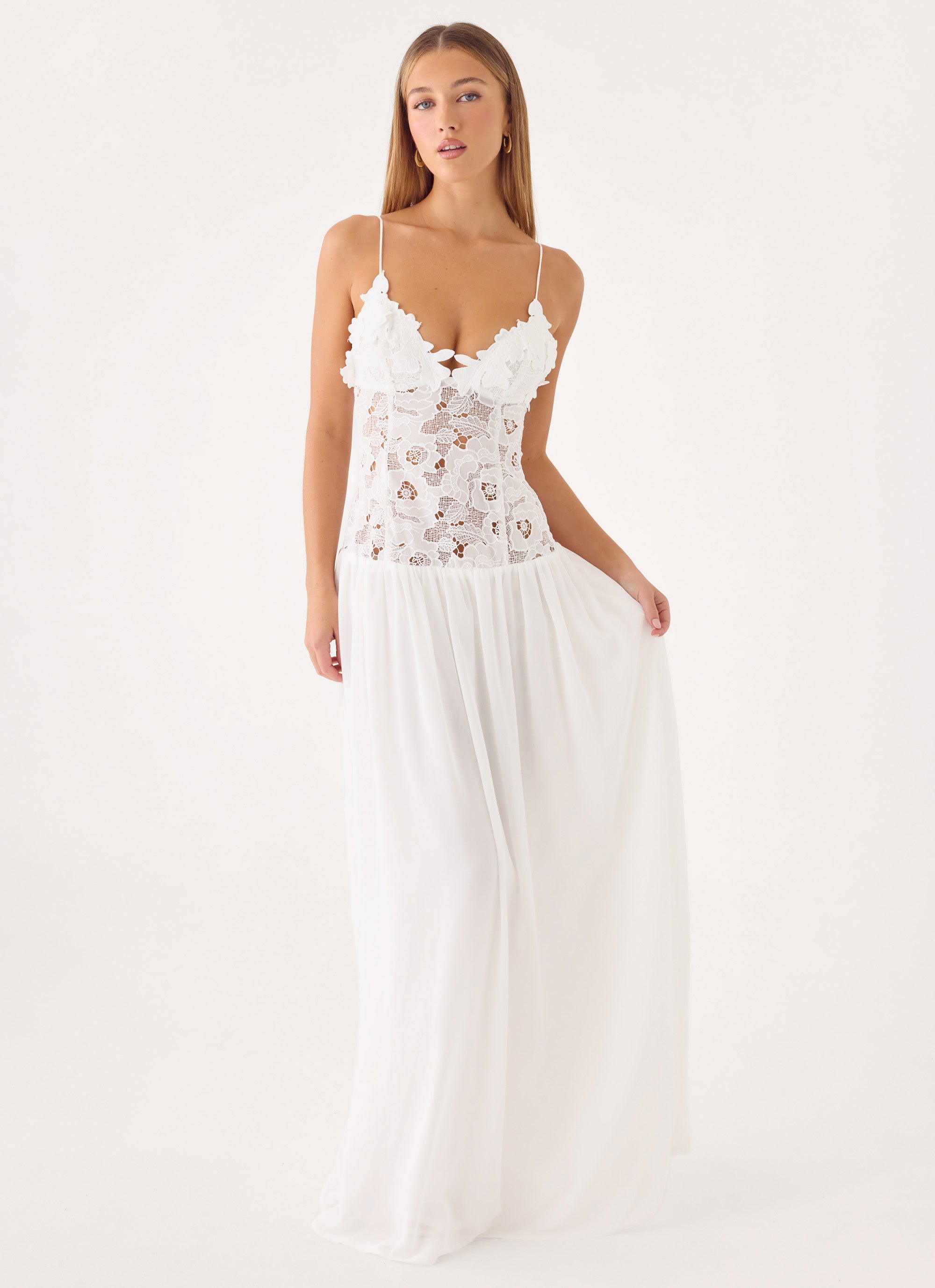 Shooting Love Maxi Dress - White