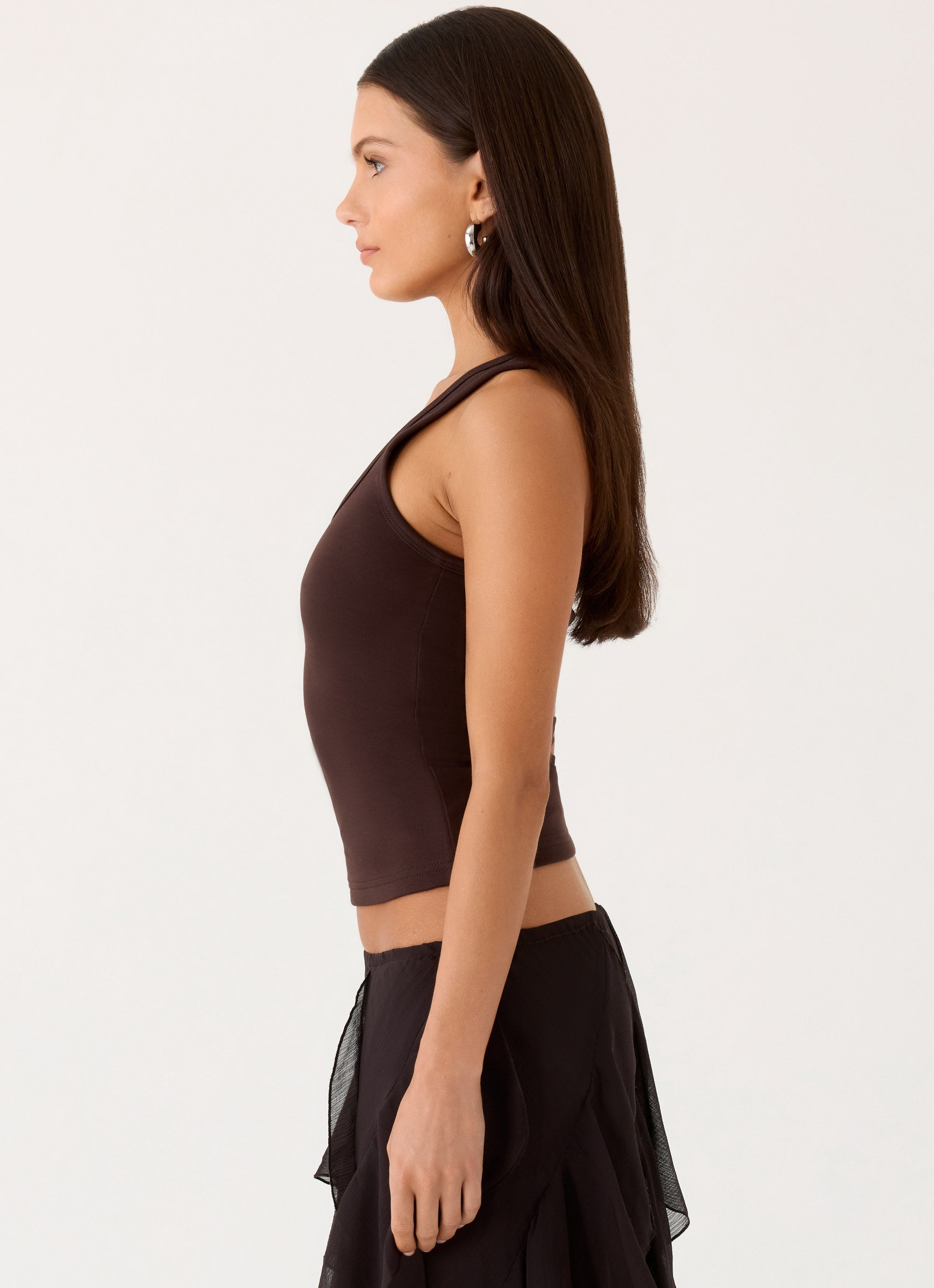 Silka Top - Chocolate