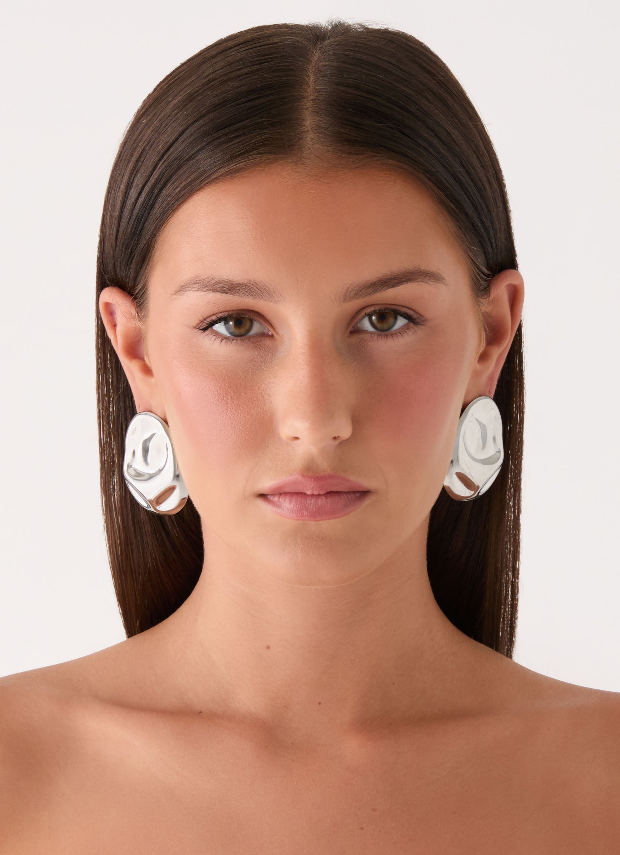 Silver Siren Earrings - Silver