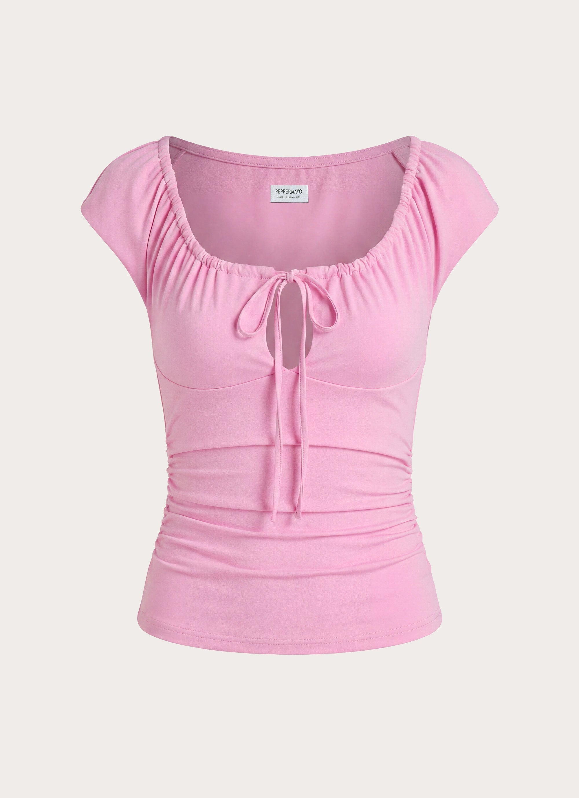 Small Moments Cap Sleeve Top - Pink