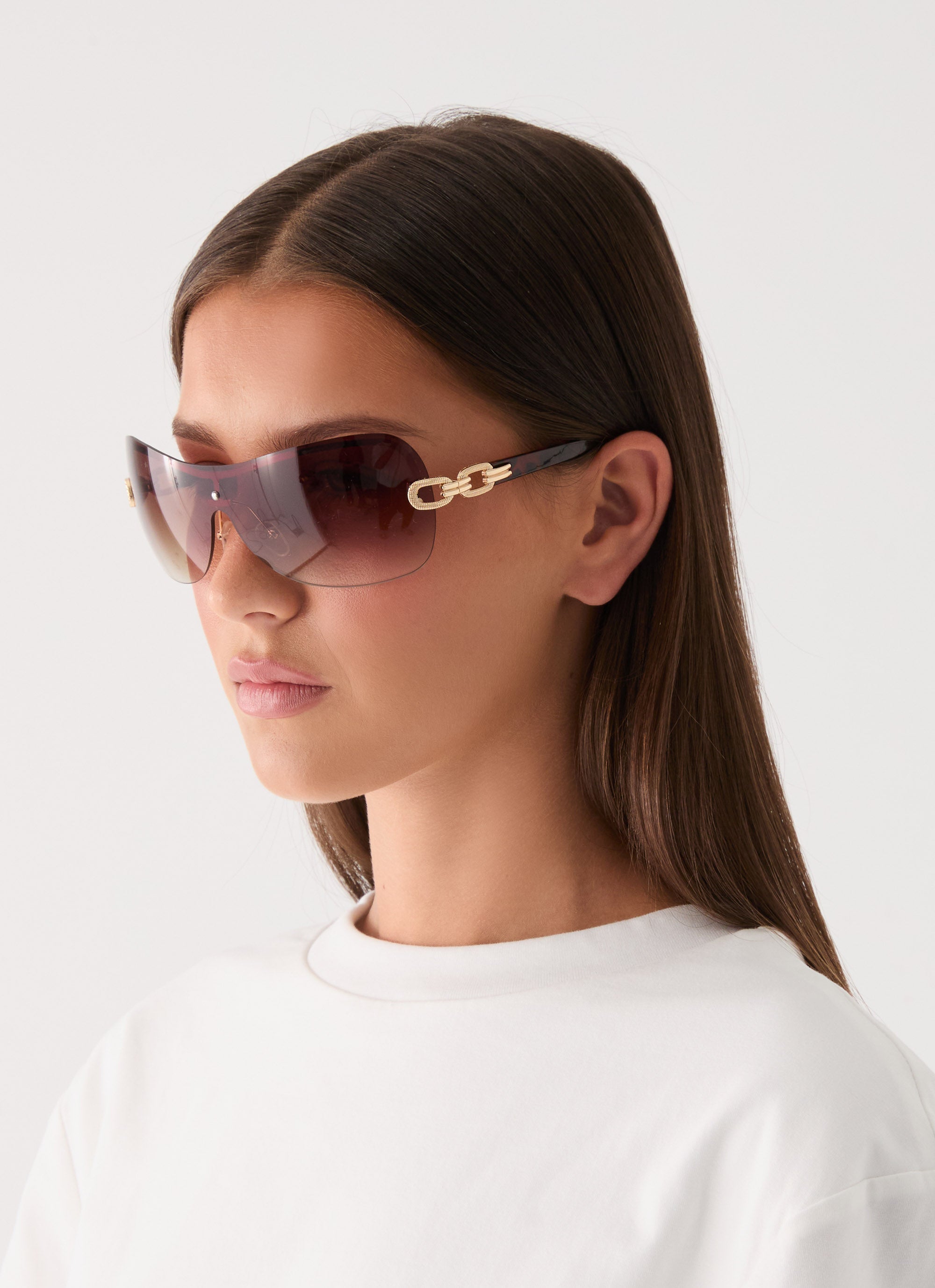 Smoked Amber Sunglasses - Brown