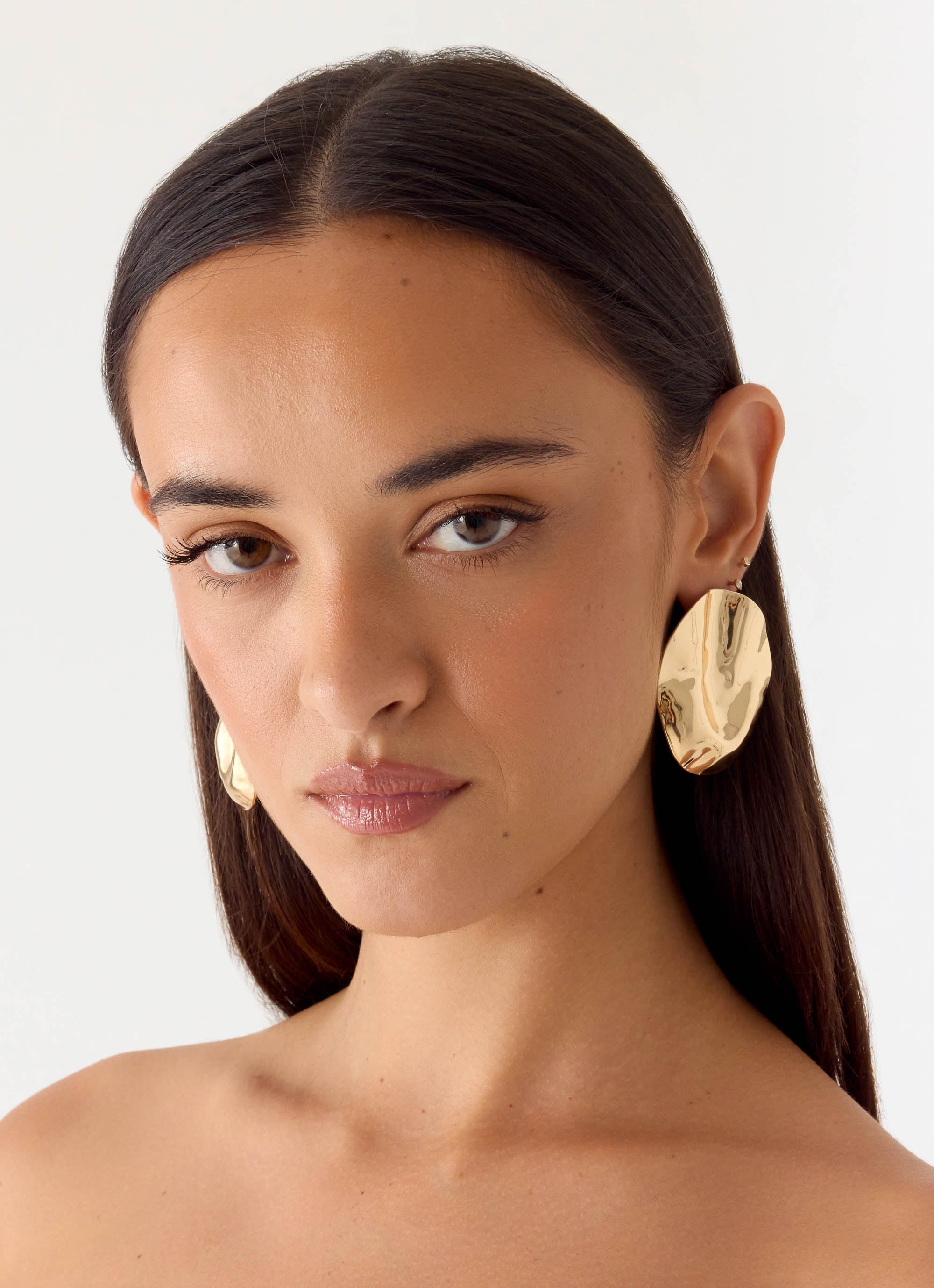 Soft Linger Earings - Gold