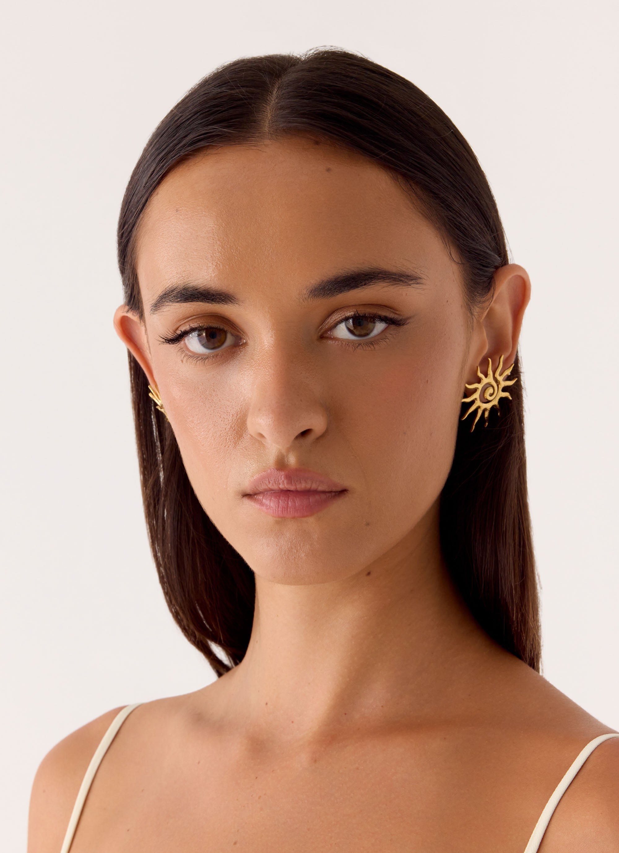 Solaris Earrings - Gold