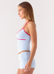Solaryn Halter Top - Blue