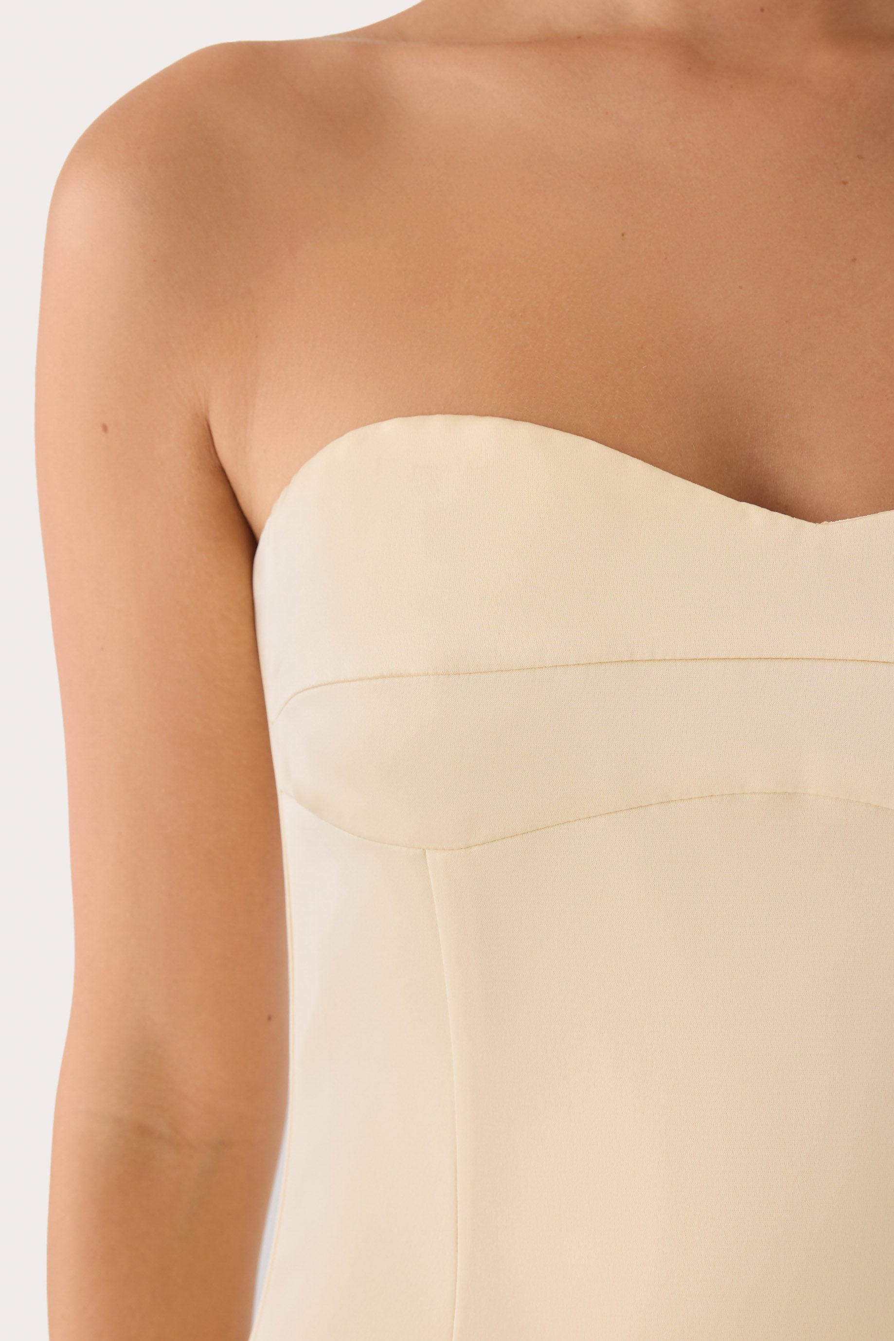 The Spotlight Mini Dress - Champagne