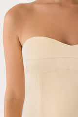 The Spotlight Mini Dress - Champagne