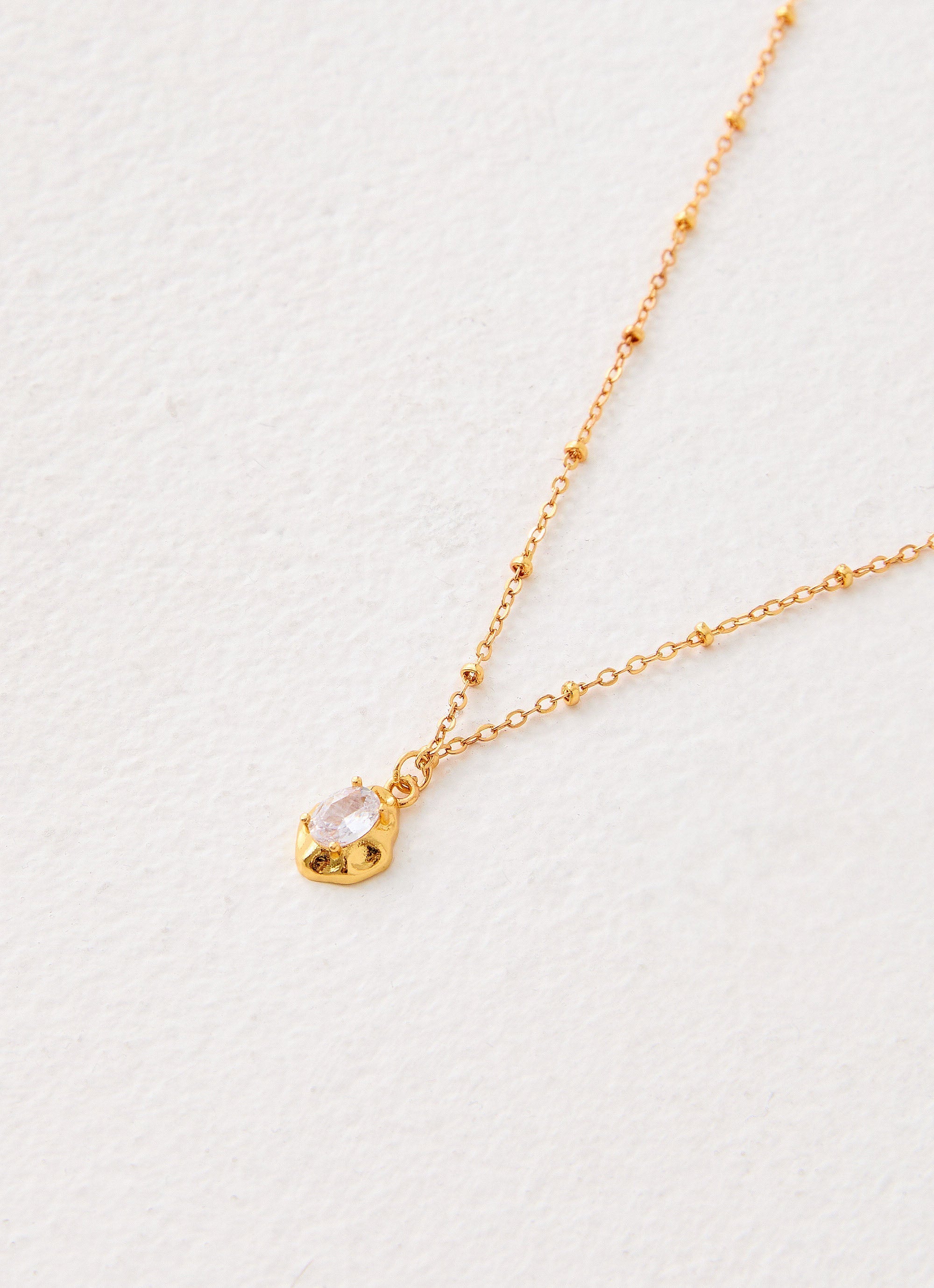Spring Bloom Necklace - Gold