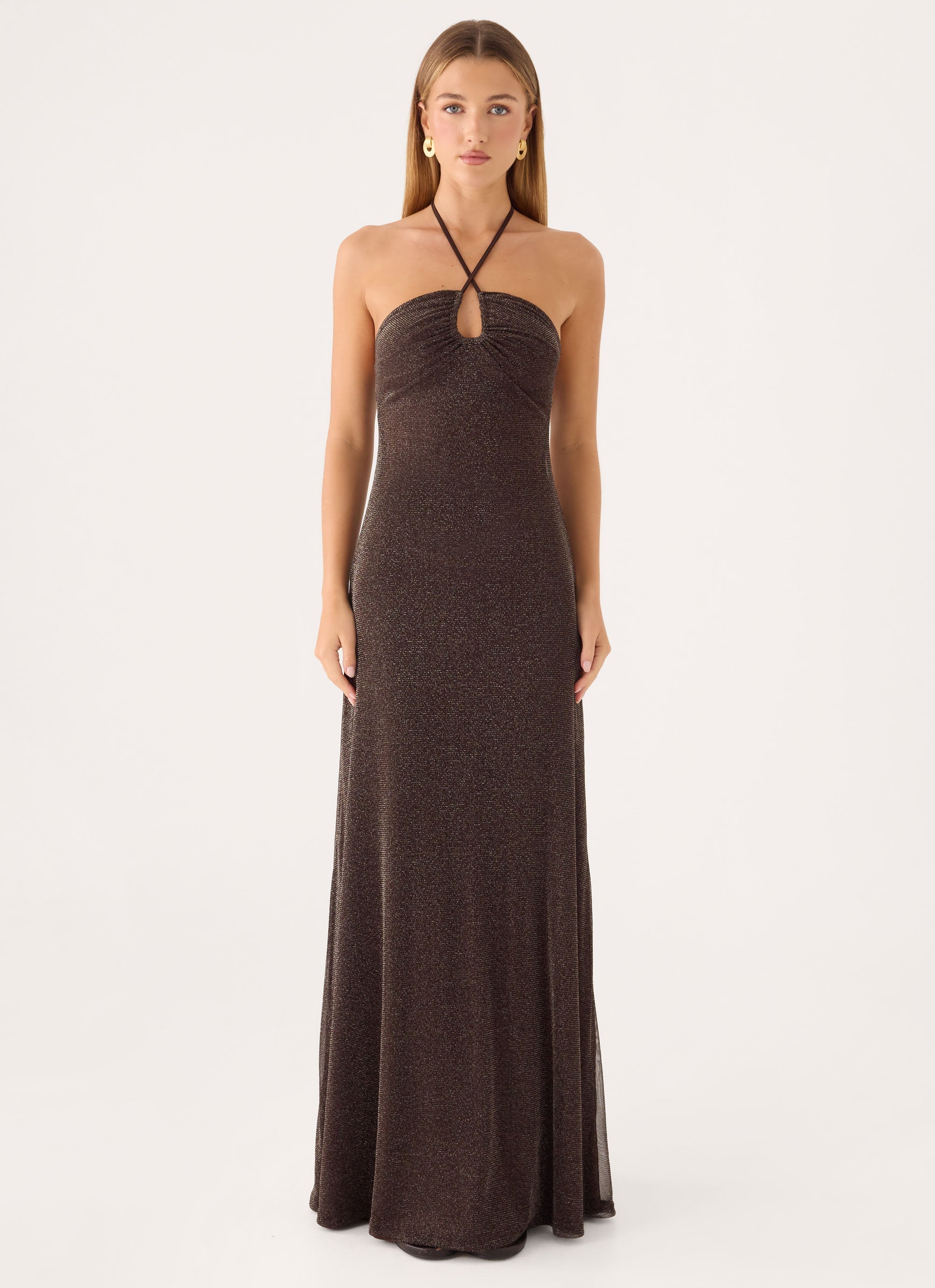 Summer Dream Maxi Dress - Chocolate