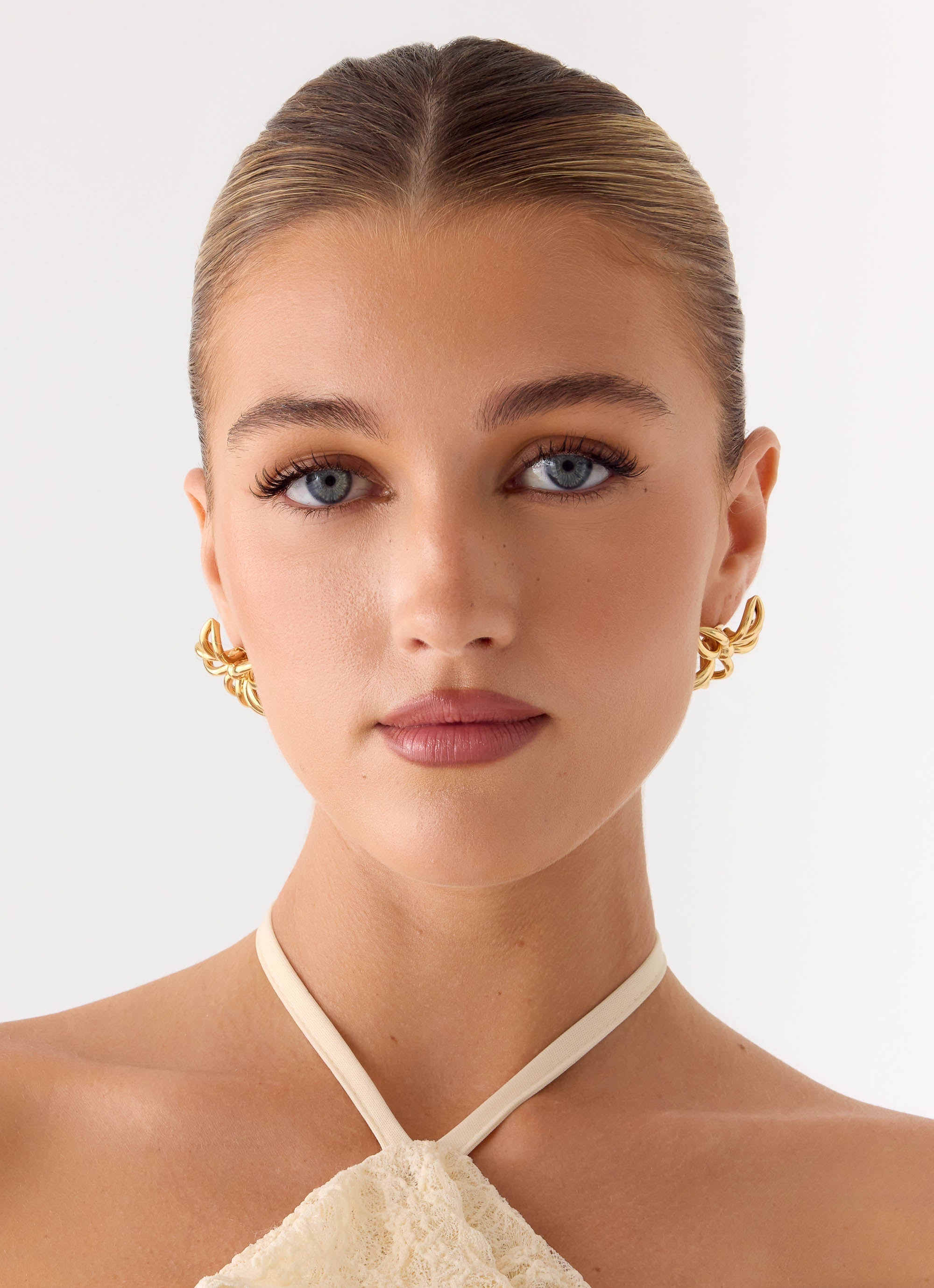 Sunpetal Earrings - Gold