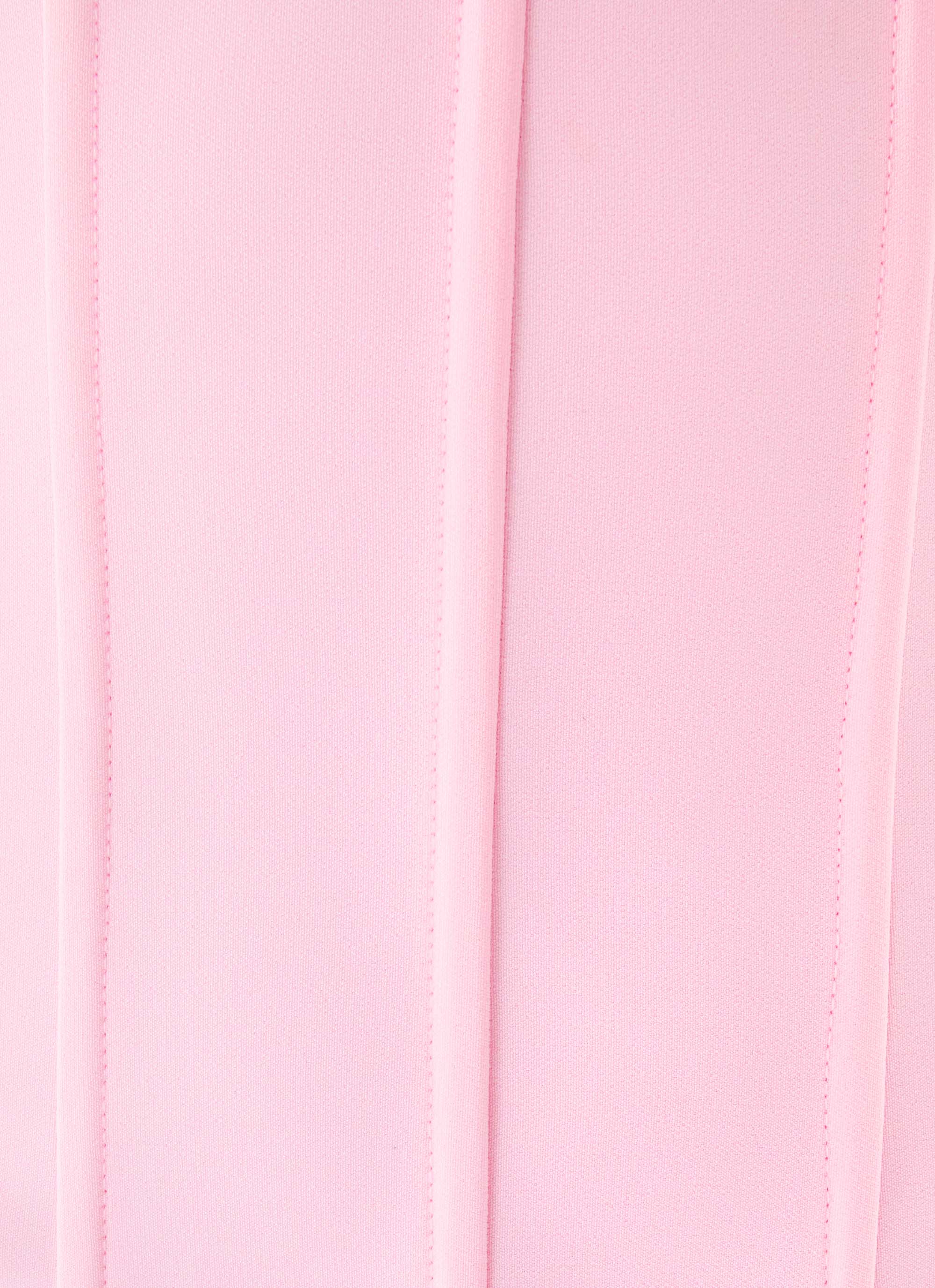 Super Model Crepe Corset Top - Pink