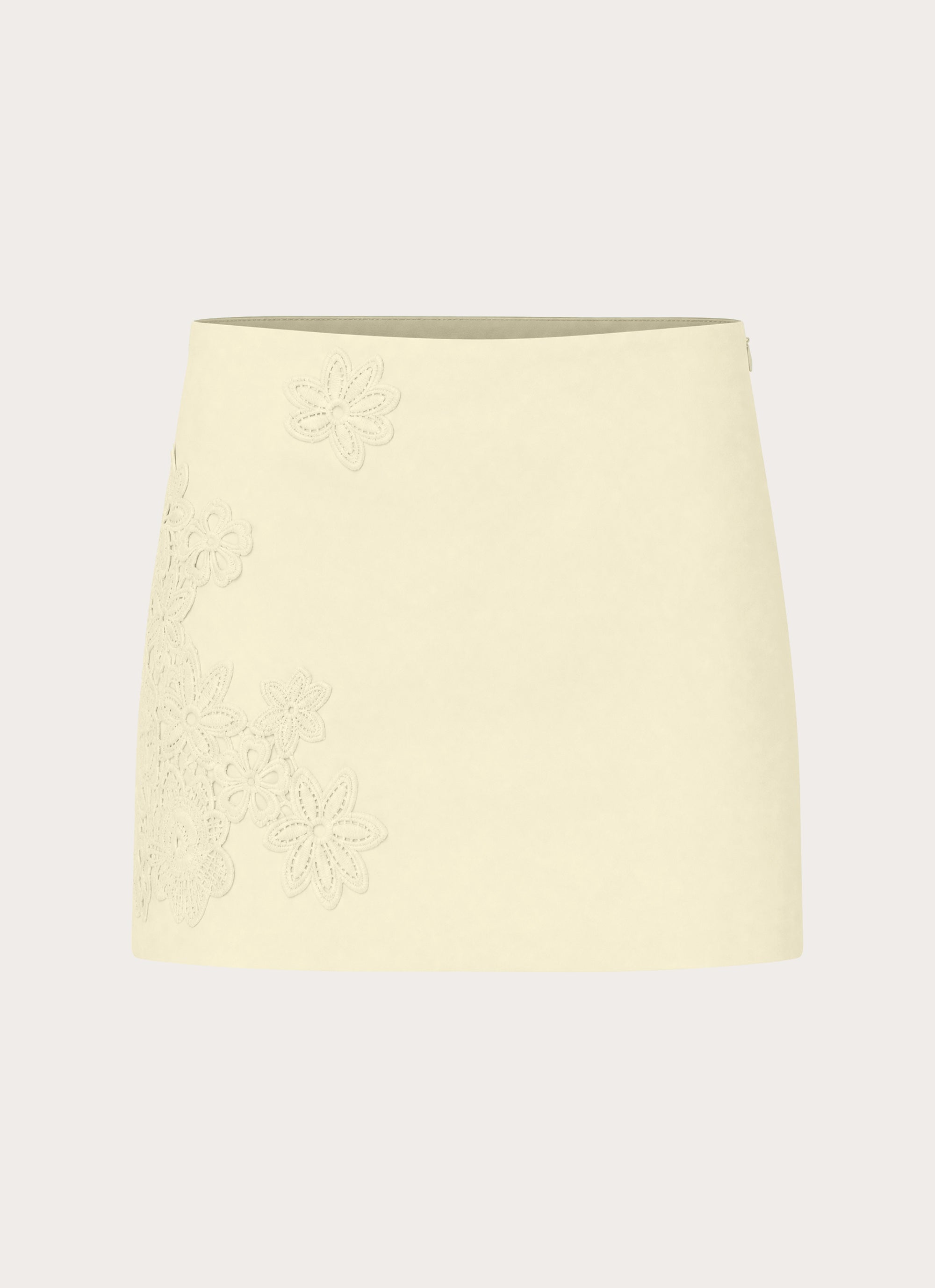 Sweet Tune Mini Skirt - Butter Yellow