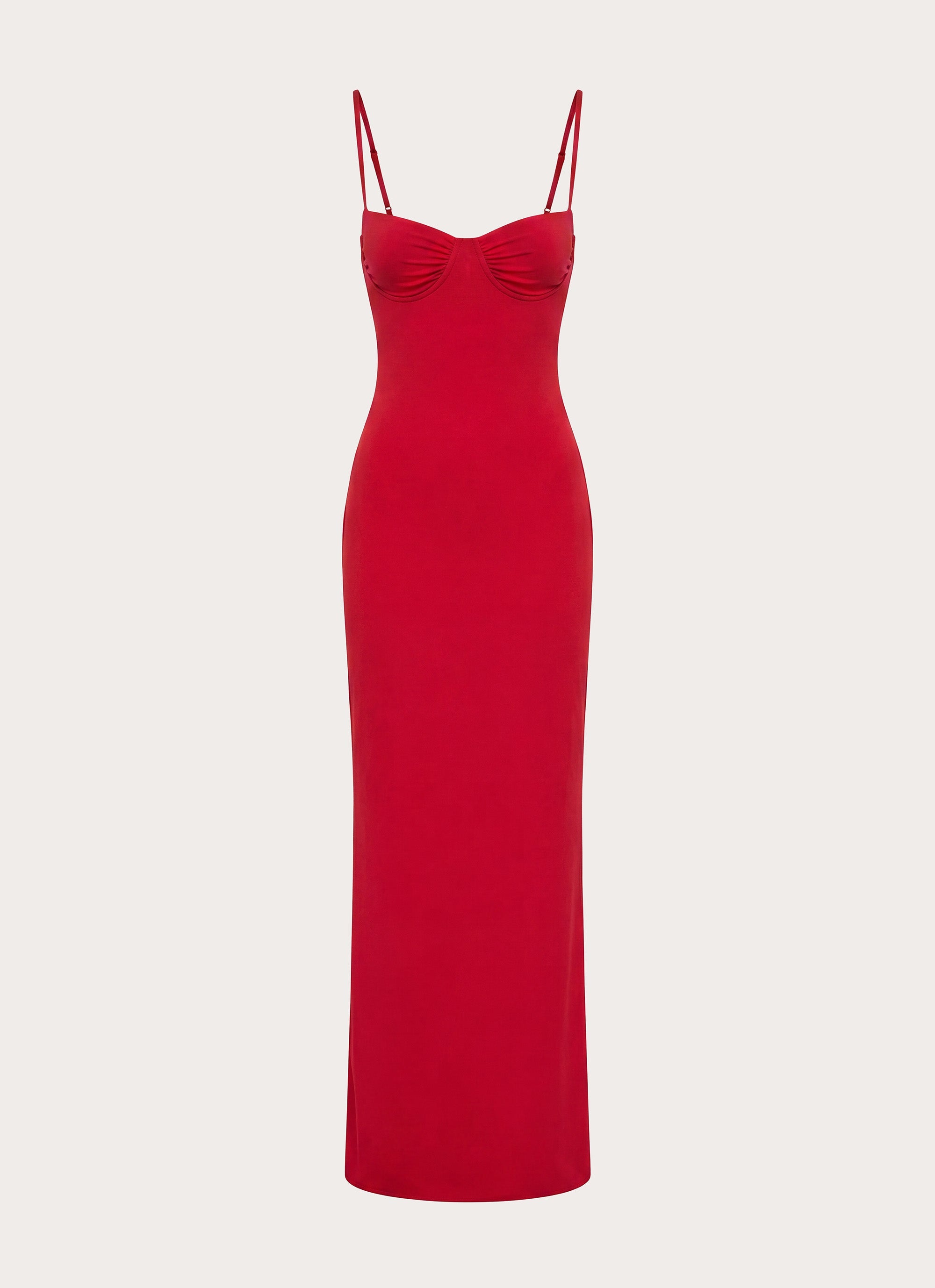 Vamonos Maxi Dress - Cherry Red