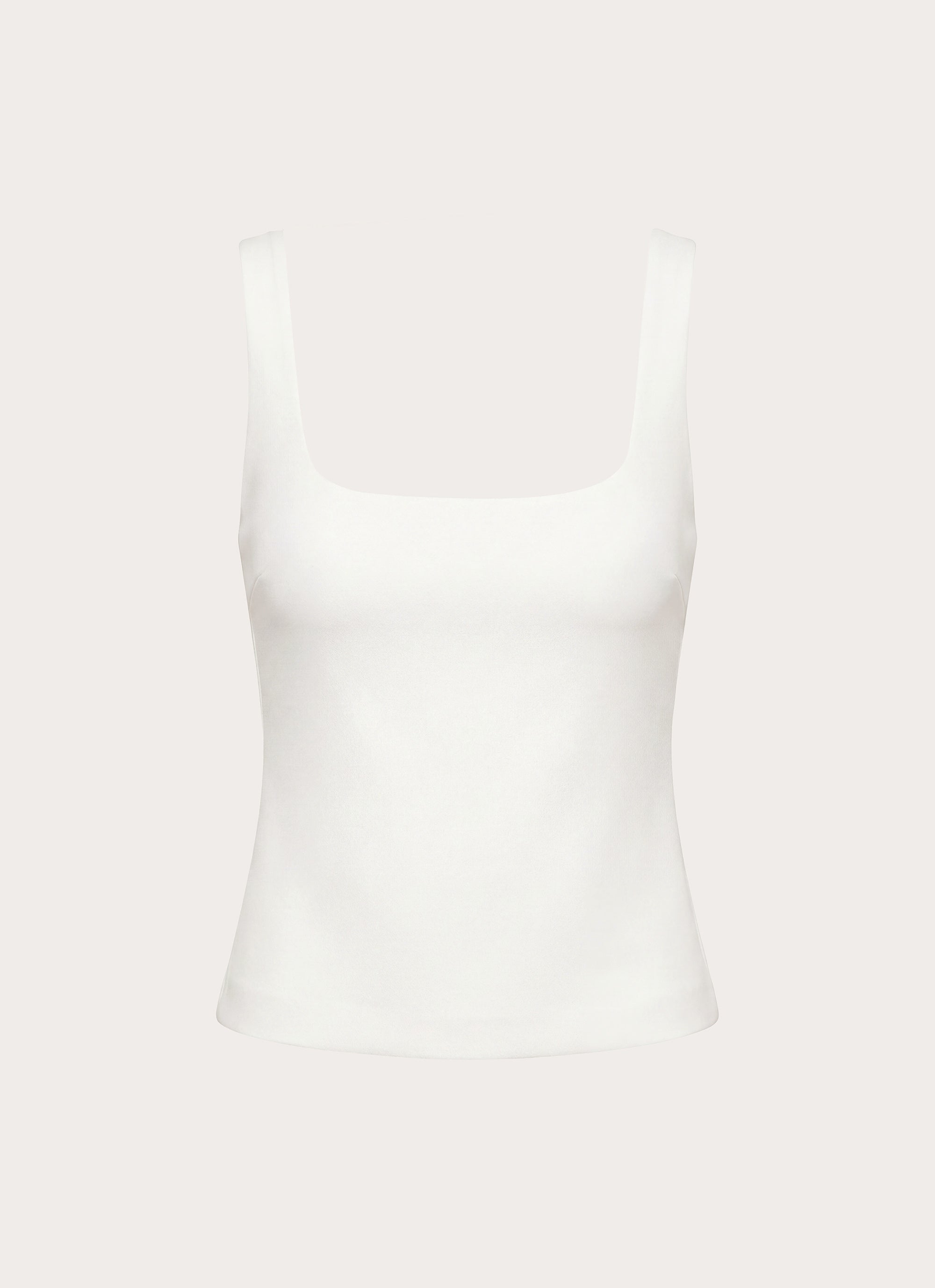 Yena Crepe Top - White